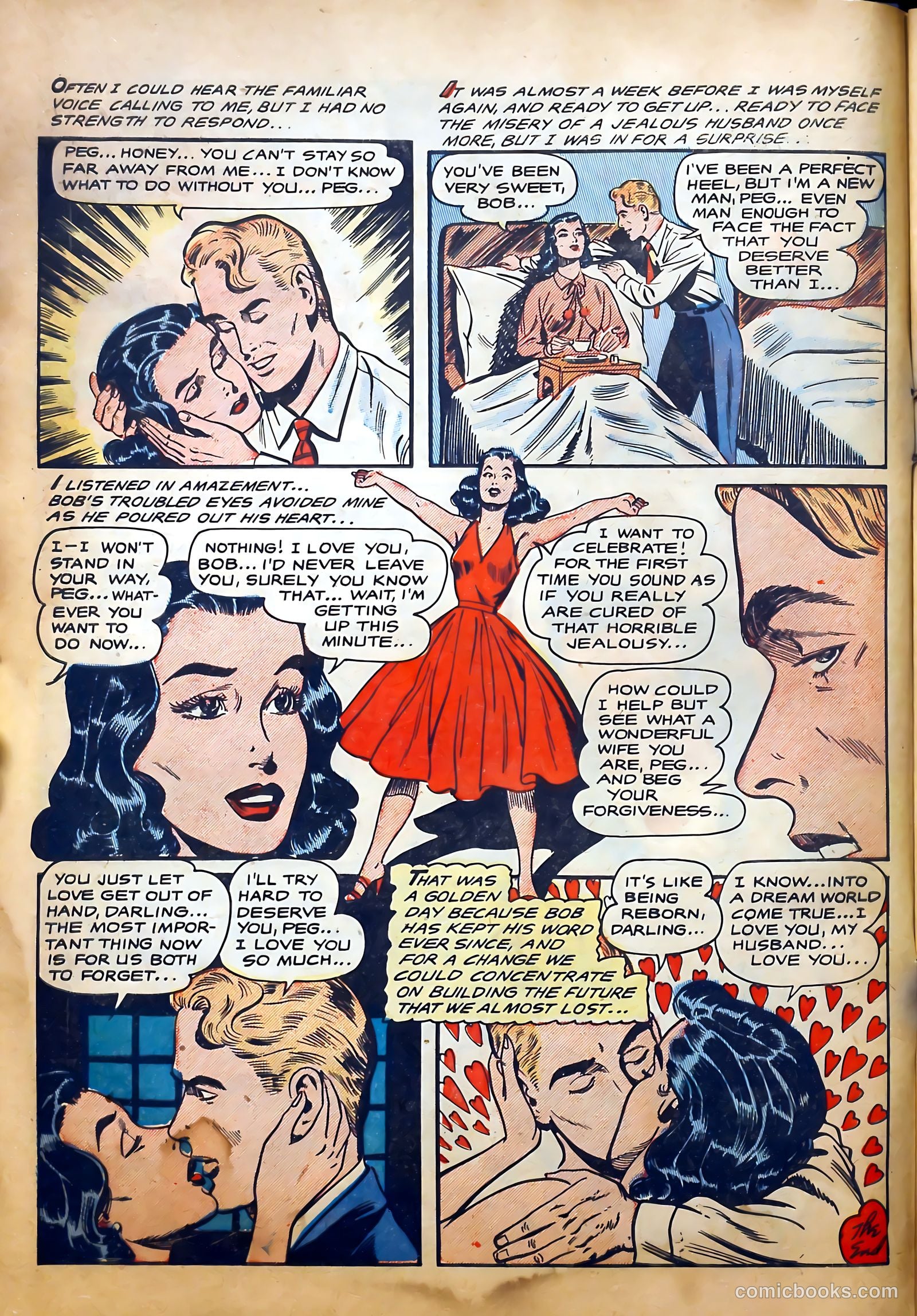 Bride's Secrets #7 (1955) — page 10 of 36
