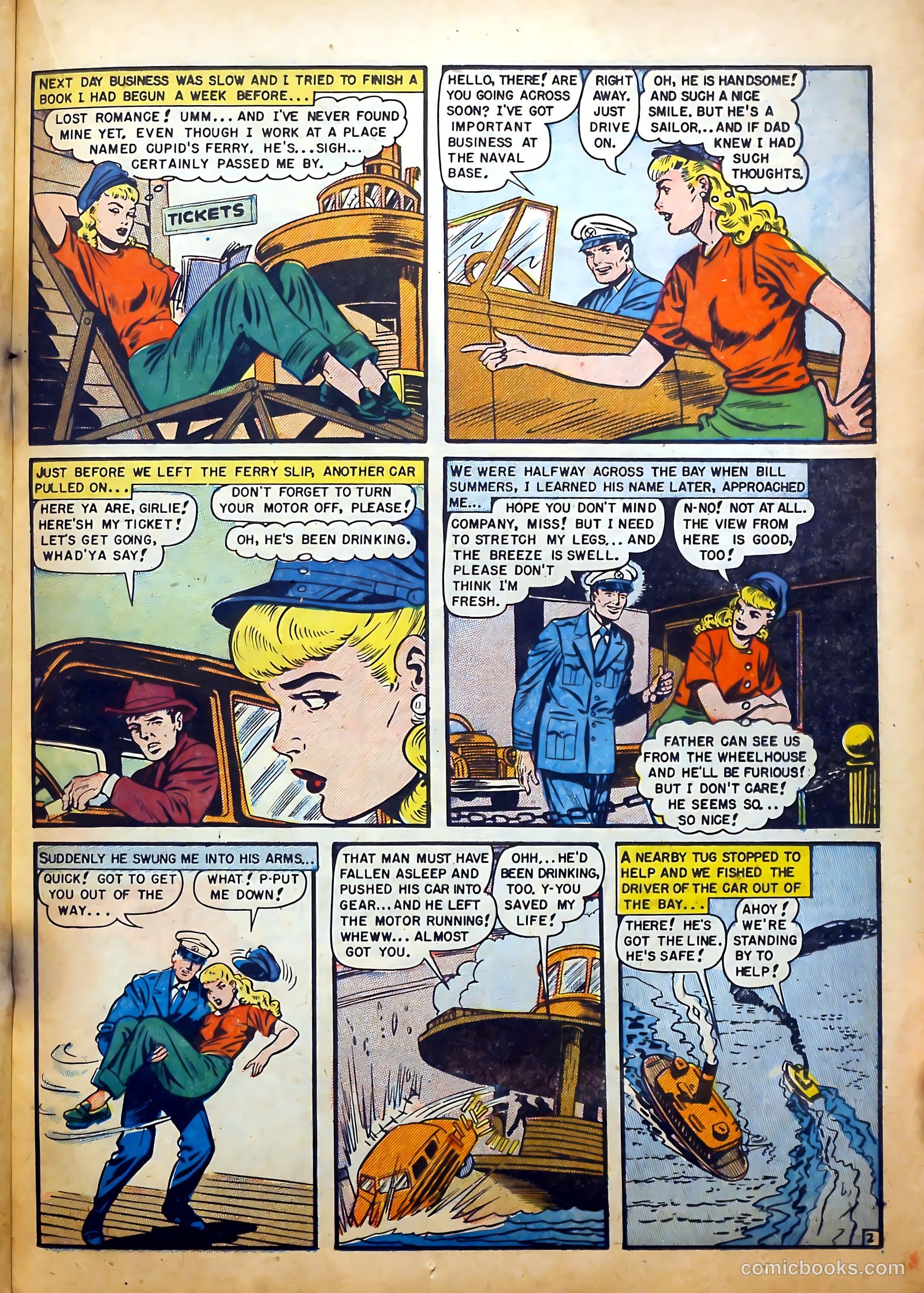 Bride's Secrets #7 (1955) — page 21 of 36