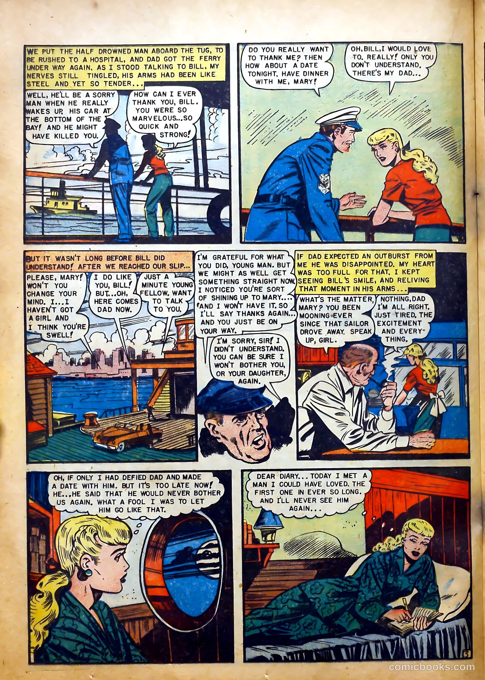 Bride's Secrets #7 (1955) — page 22 of 36