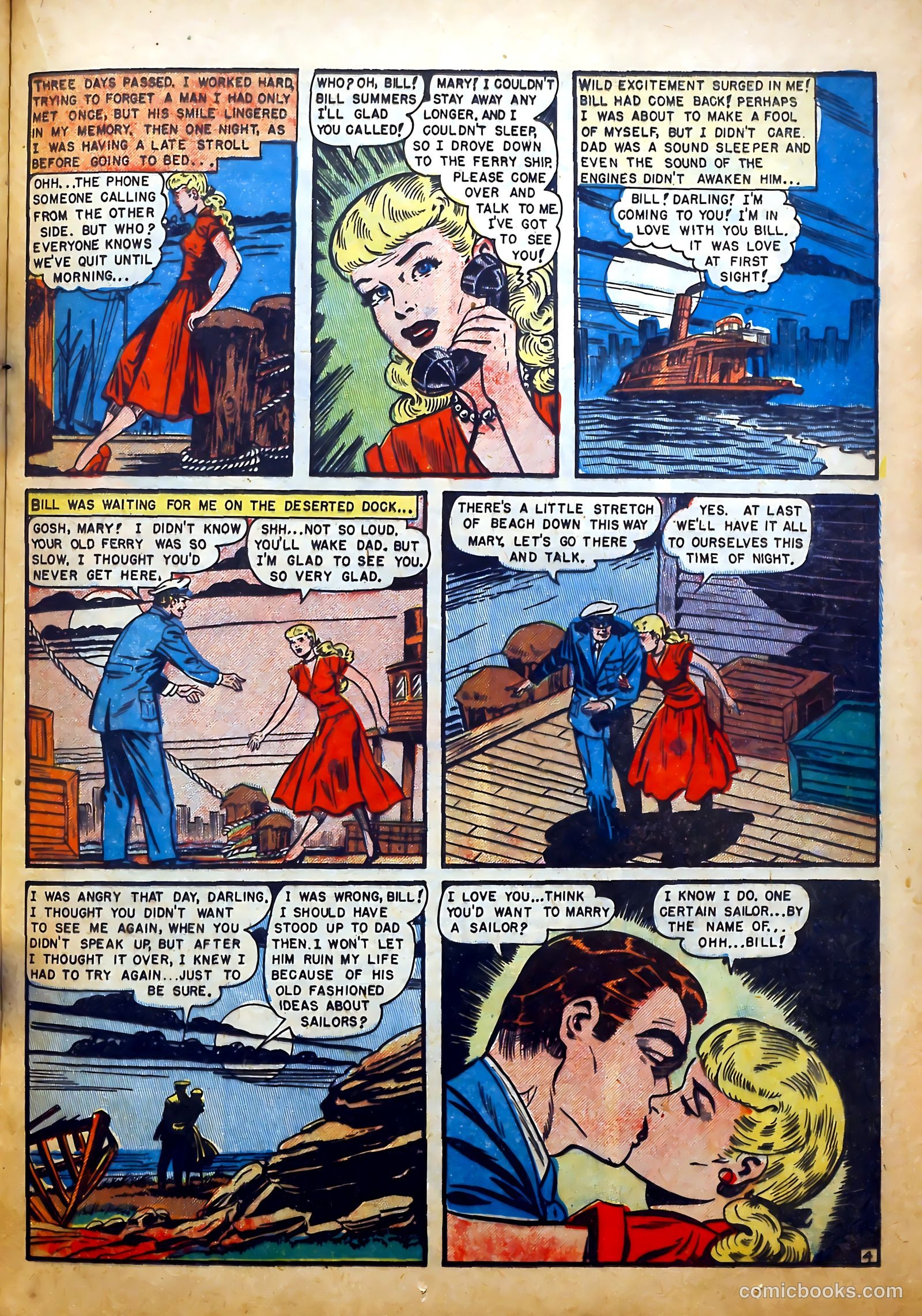 Bride's Secrets #7 (1955) — page 23 of 36