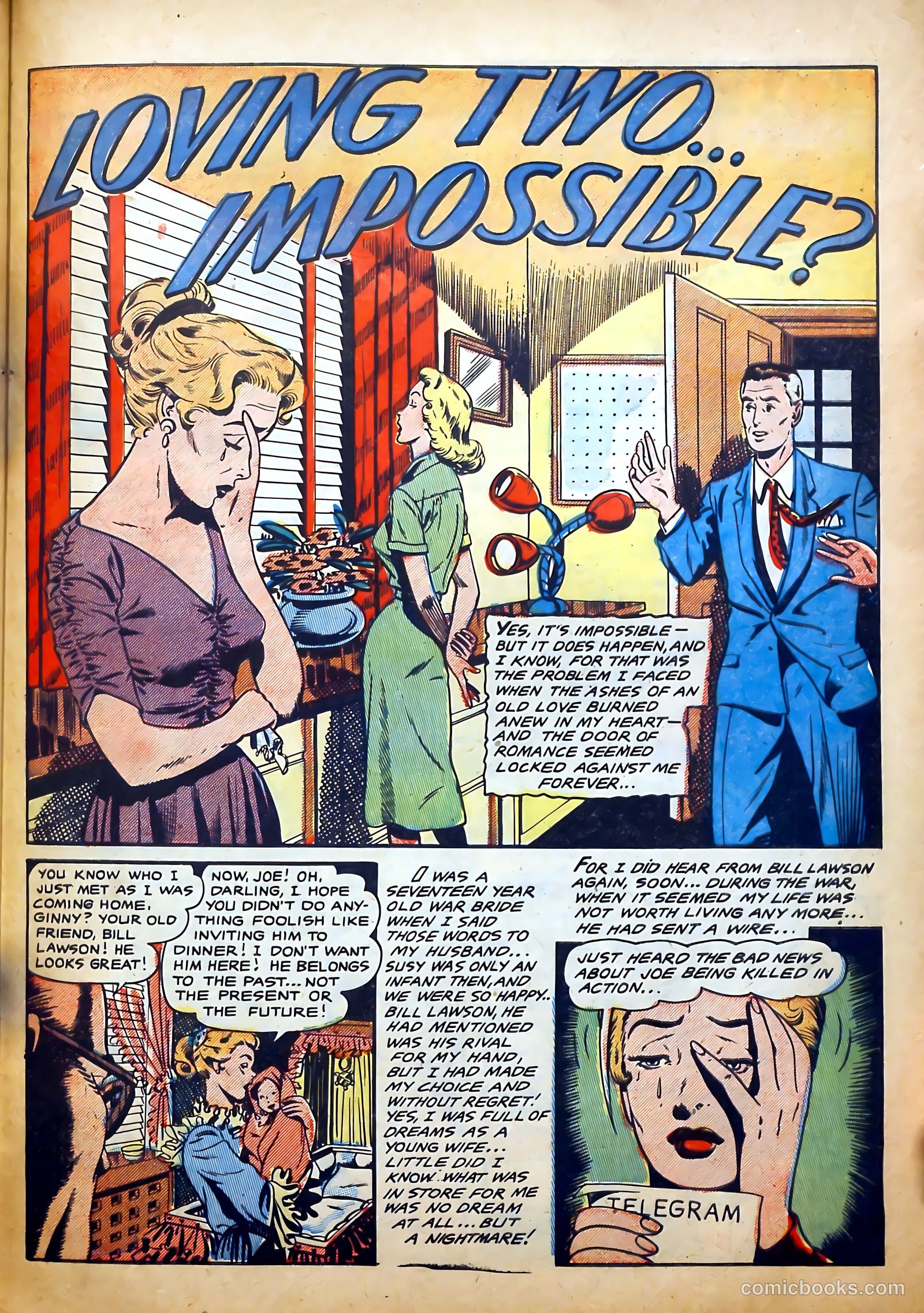 Bride's Secrets #7 (1955) — page 27 of 36
