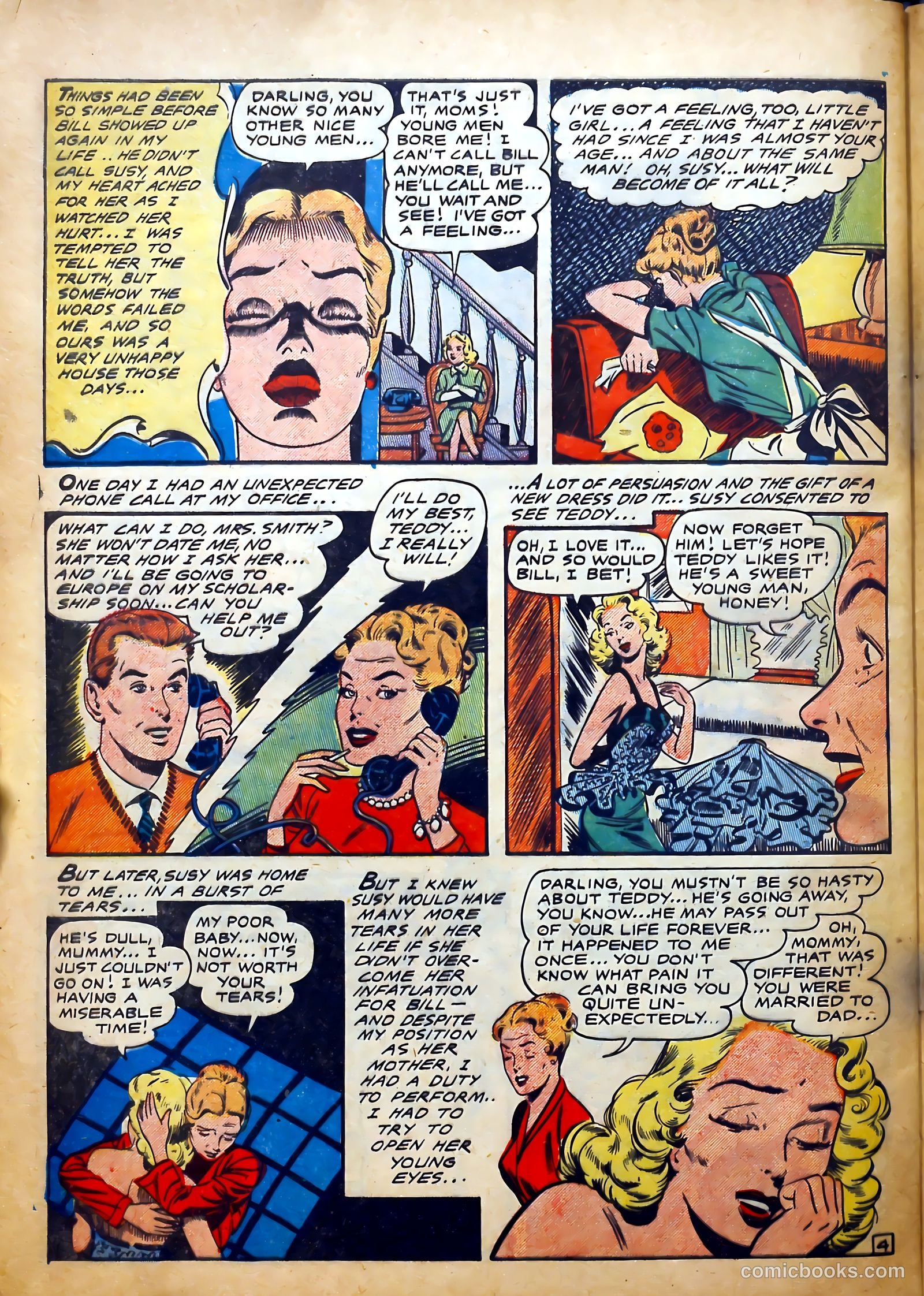 Bride's Secrets #7 (1955) — page 30 of 36