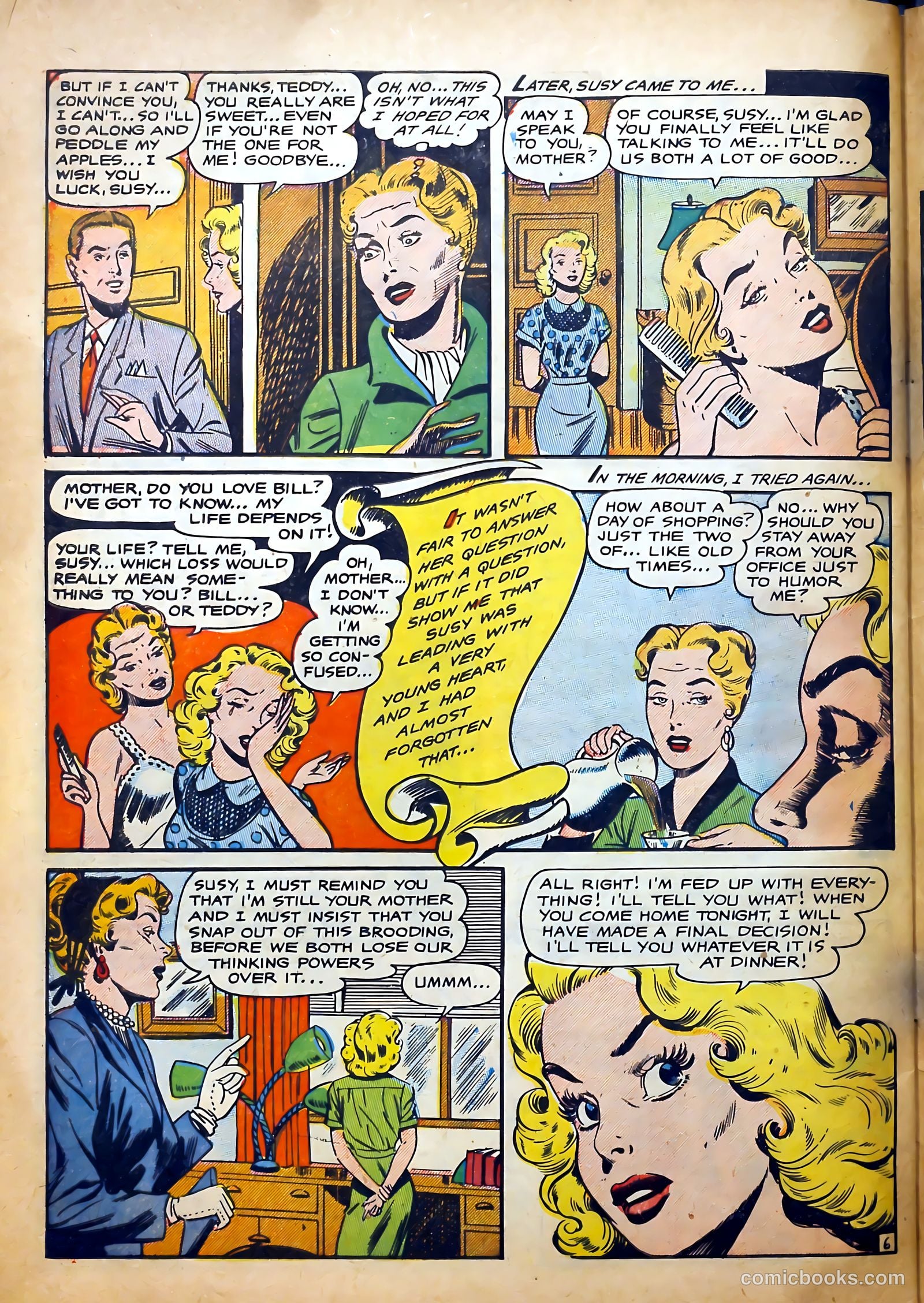 Bride's Secrets #7 (1955) — page 32 of 36