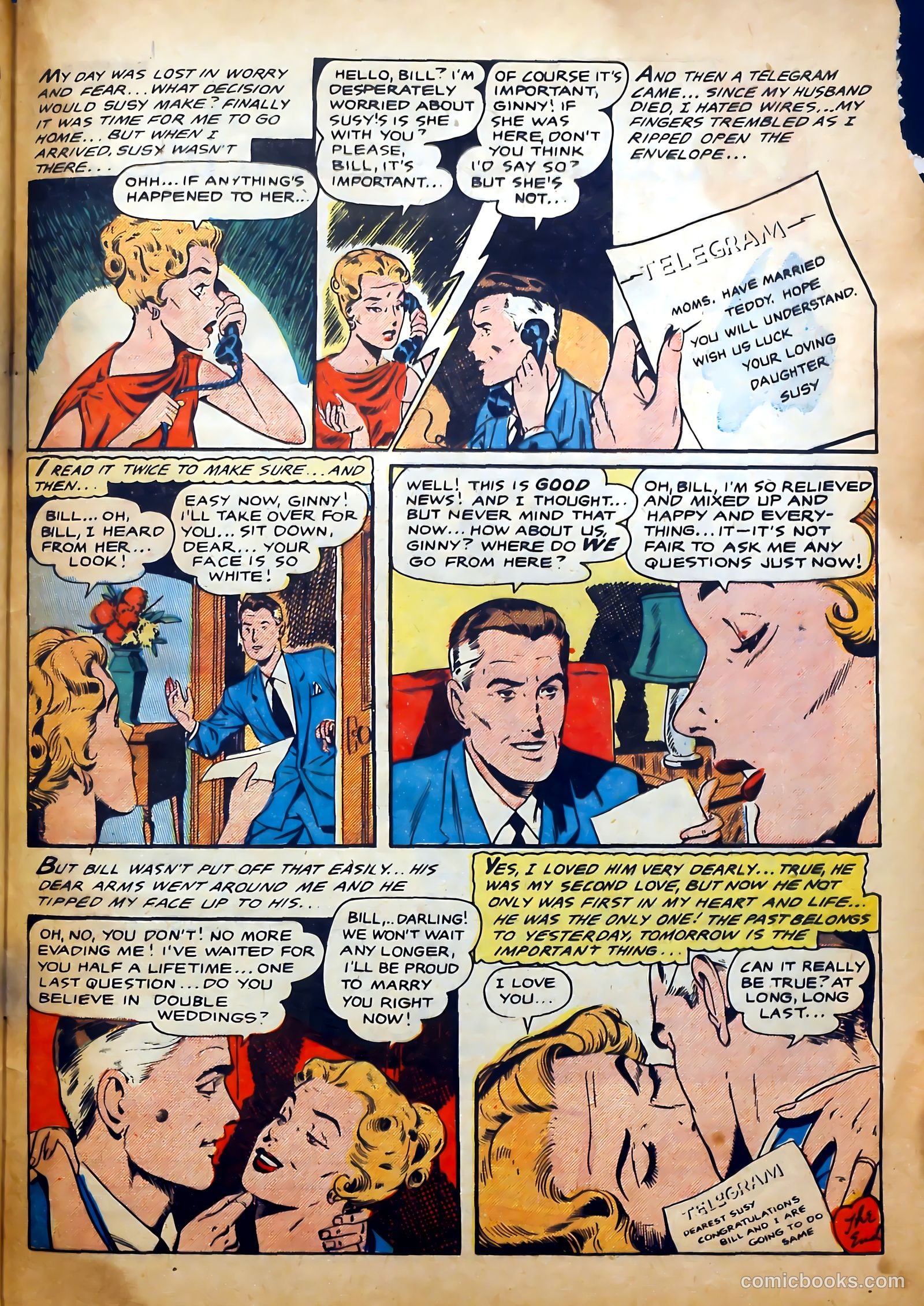 Bride's Secrets #7 (1955) — page 33 of 36
