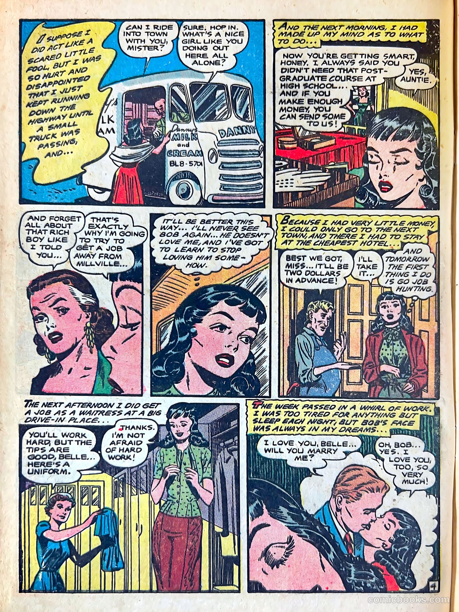Bride's Secrets #8 (1955) — page 6 of 36