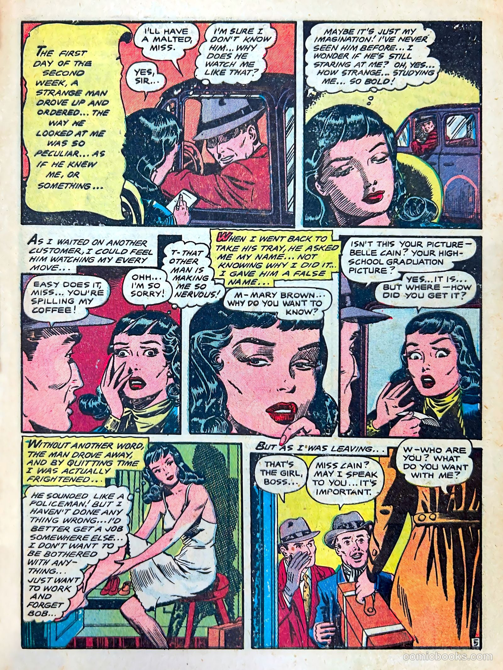 Bride's Secrets #8 (1955) — page 7 of 36