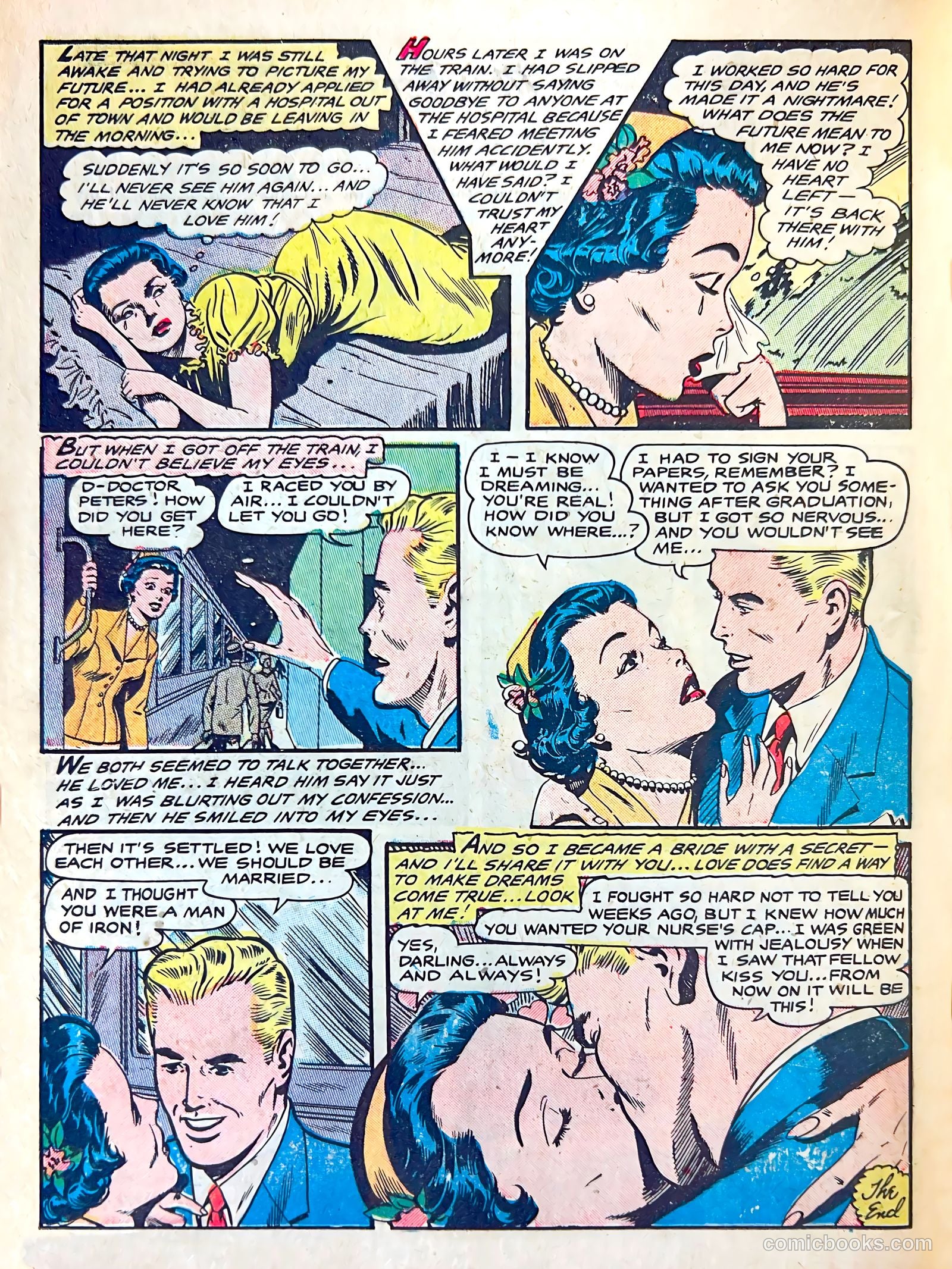 Bride's Secrets #8 (1955) — page 16 of 36
