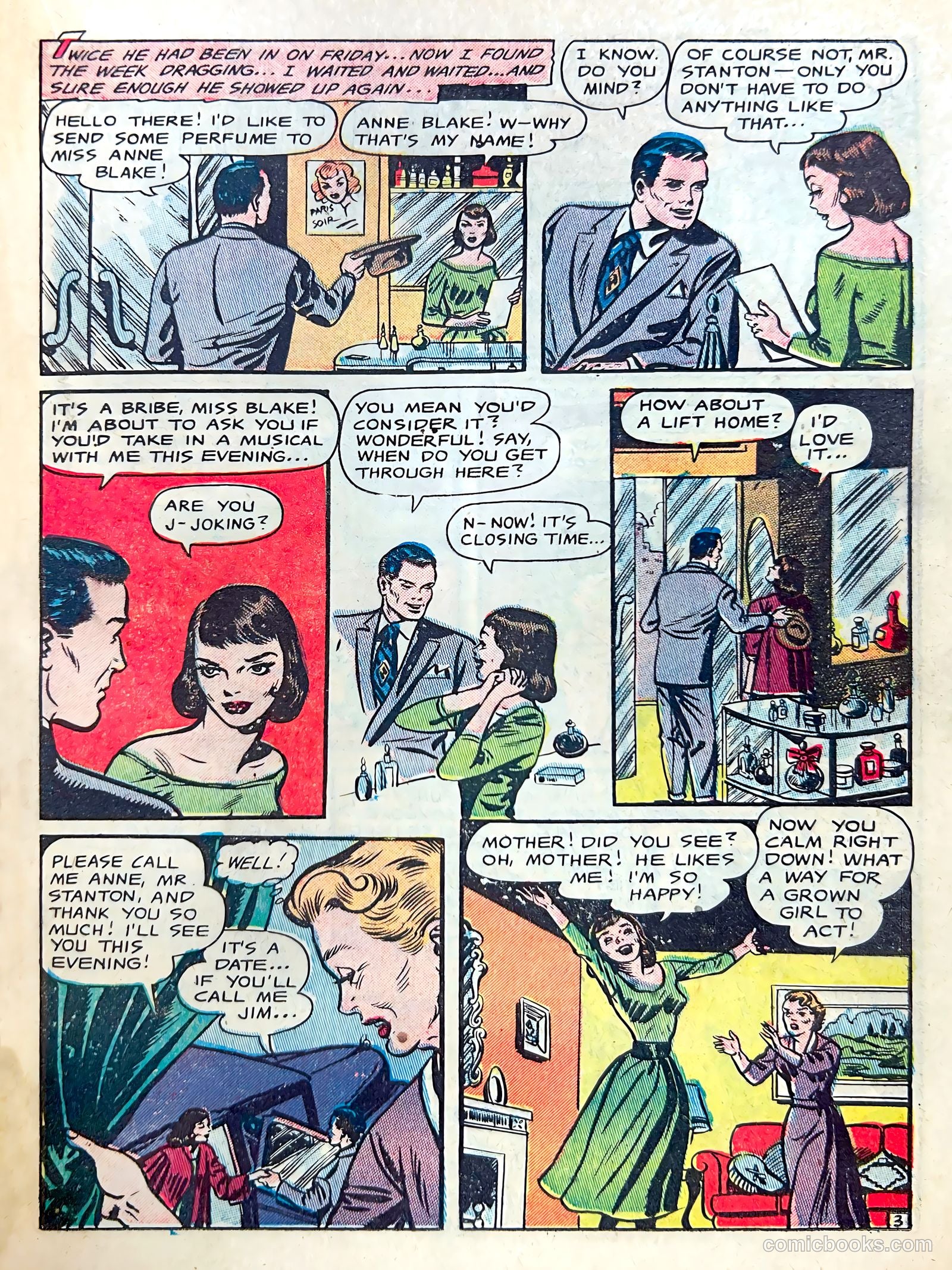 Bride's Secrets #8 (1955) — page 21 of 36