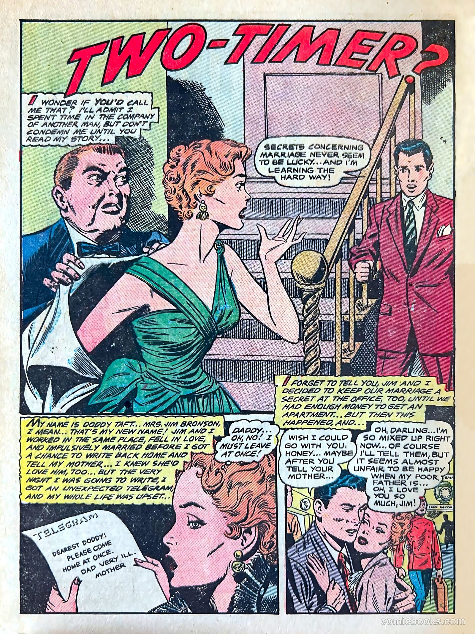 Bride's Secrets #8 (1955) — page 28 of 36