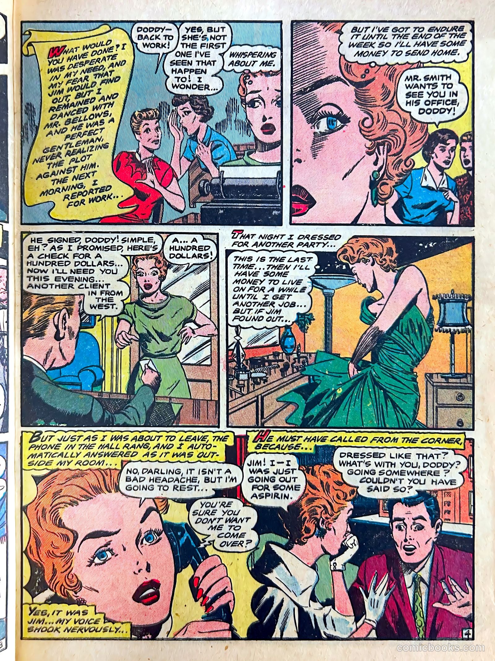 Bride's Secrets #8 (1955) — page 31 of 36