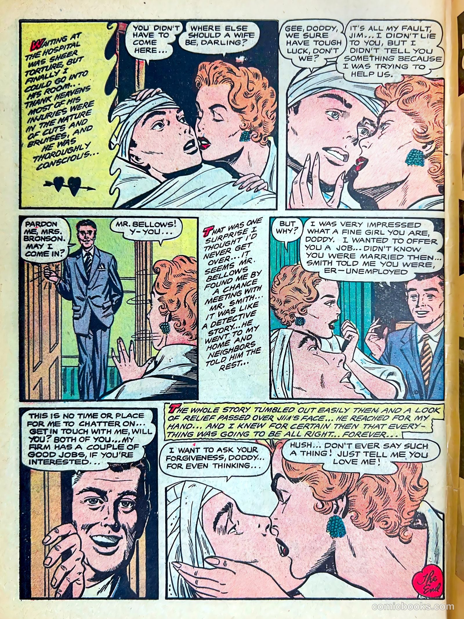 Bride's Secrets #8 (1955) — page 34 of 36
