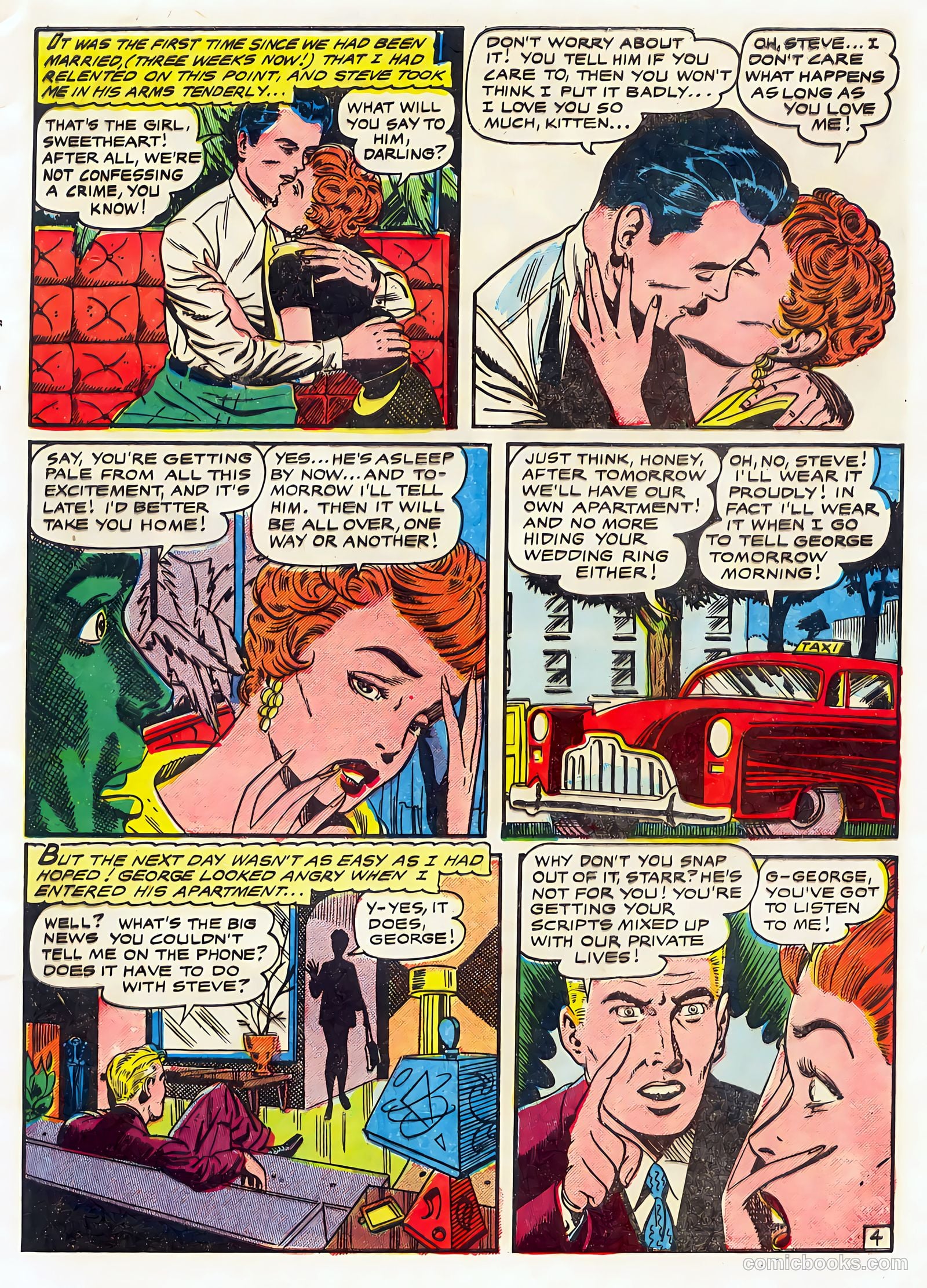 Bride's Secrets #9 (1955) — page 7 of 36