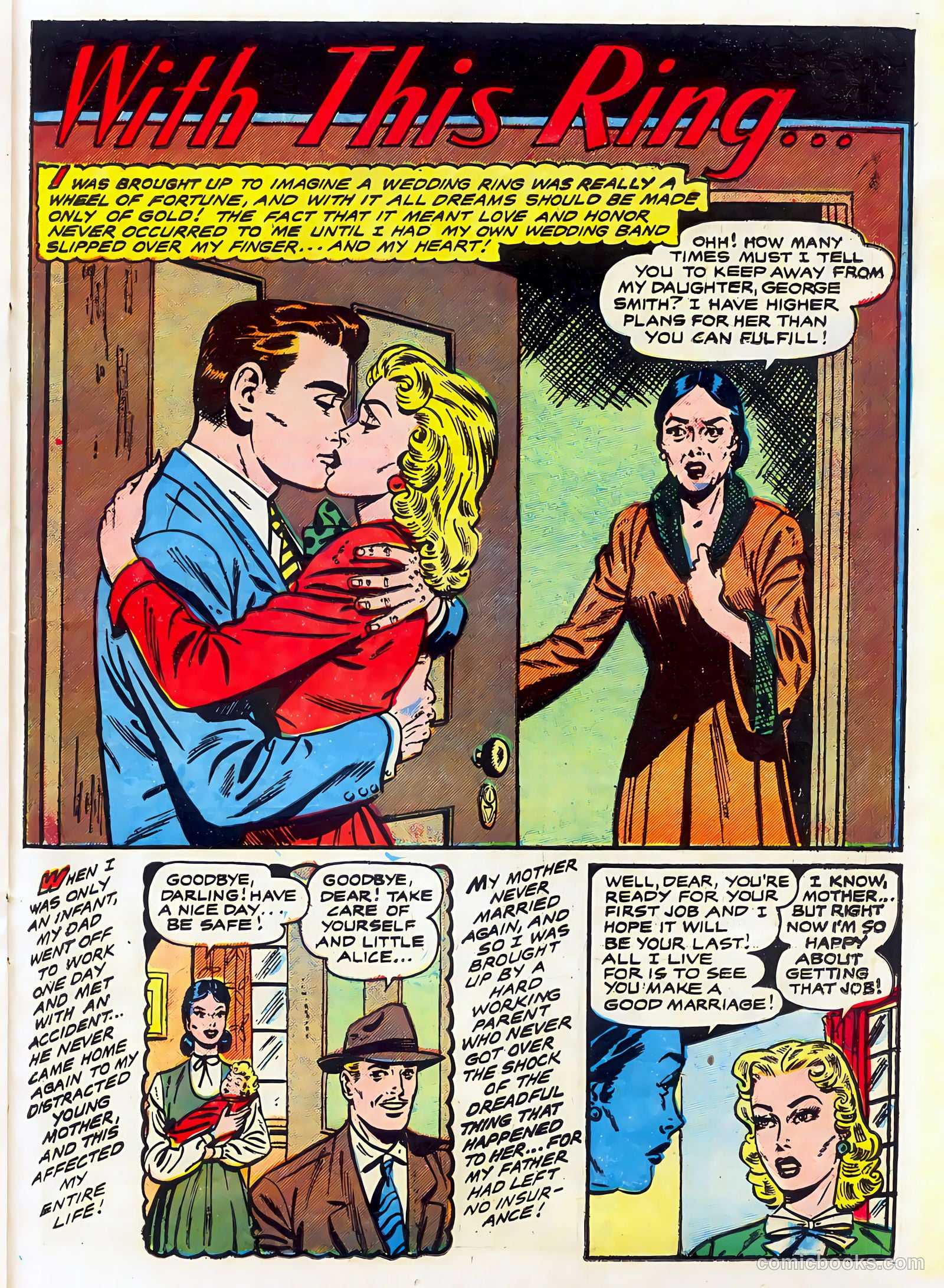 Bride's Secrets #9 (1955) — page 21 of 36