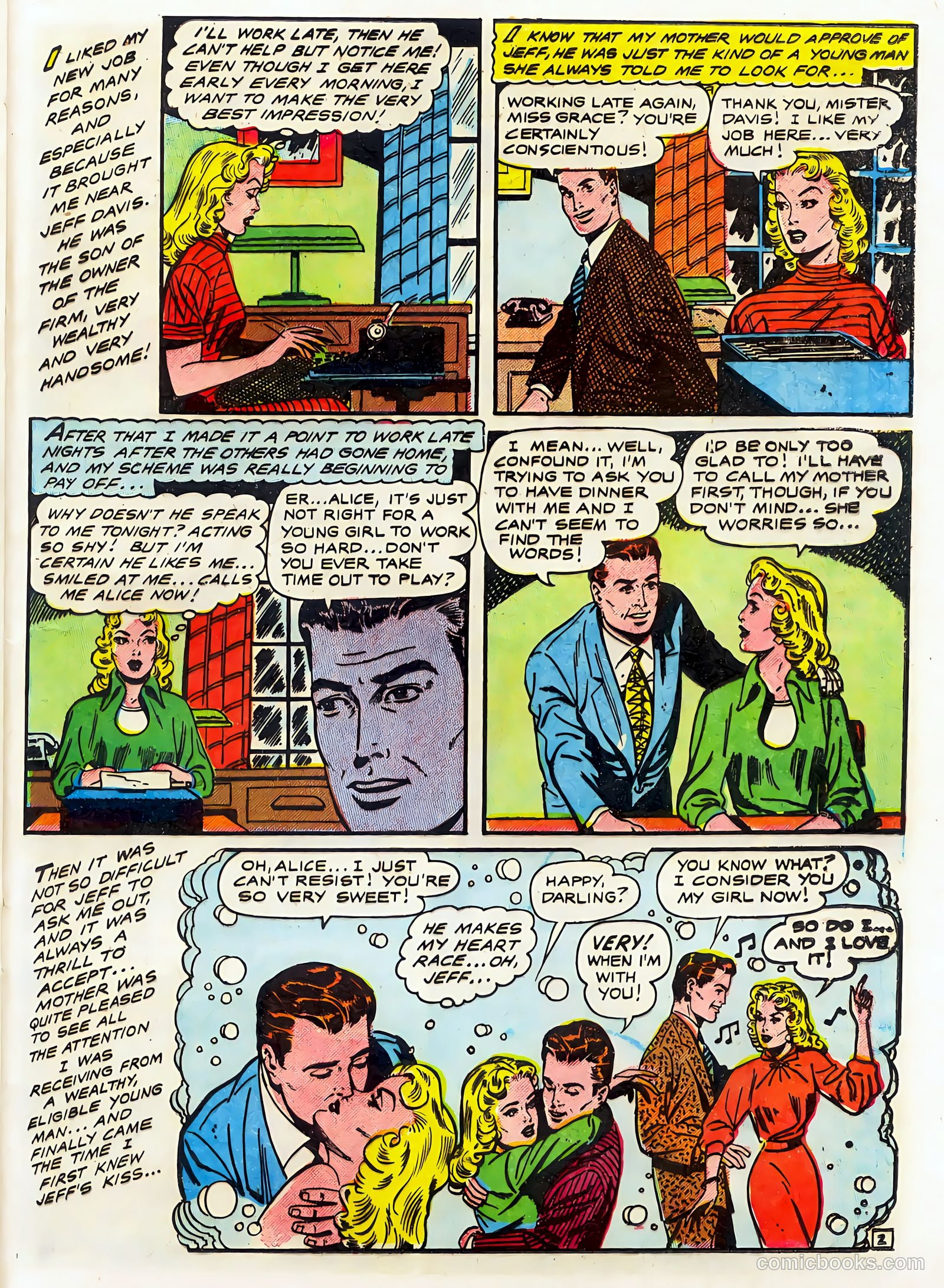 Bride's Secrets #9 (1955) — page 23 of 36