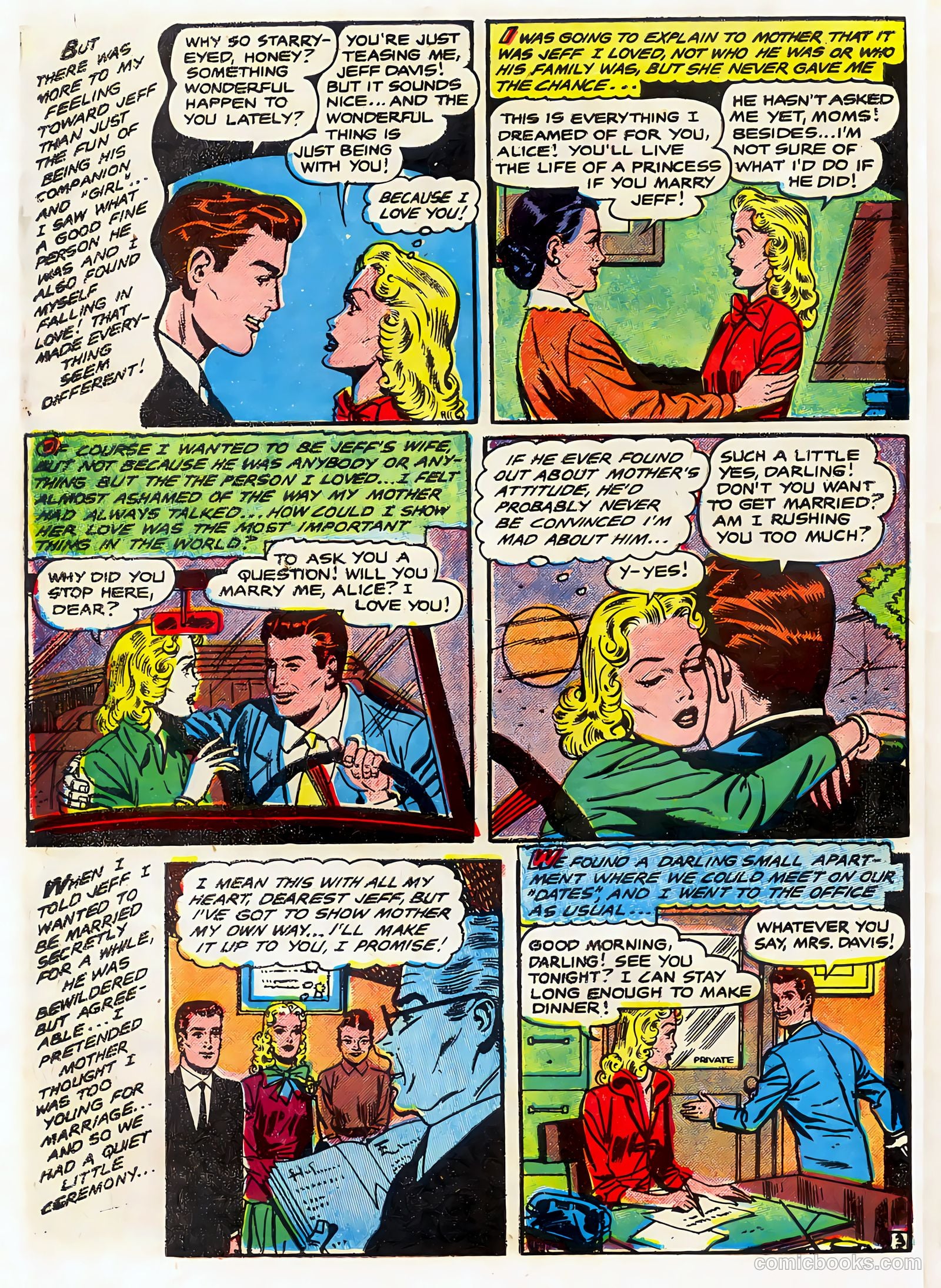 Bride's Secrets #9 (1955) — page 24 of 36