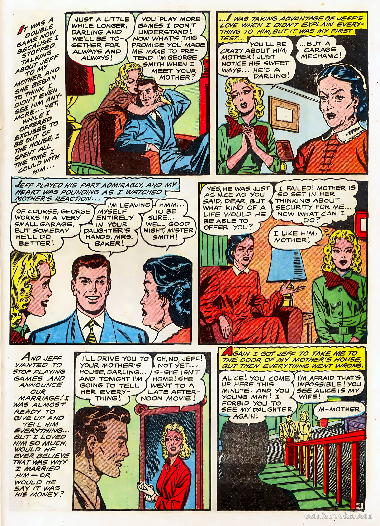 Bride's Secrets #9 (1955) — page 25 of 36