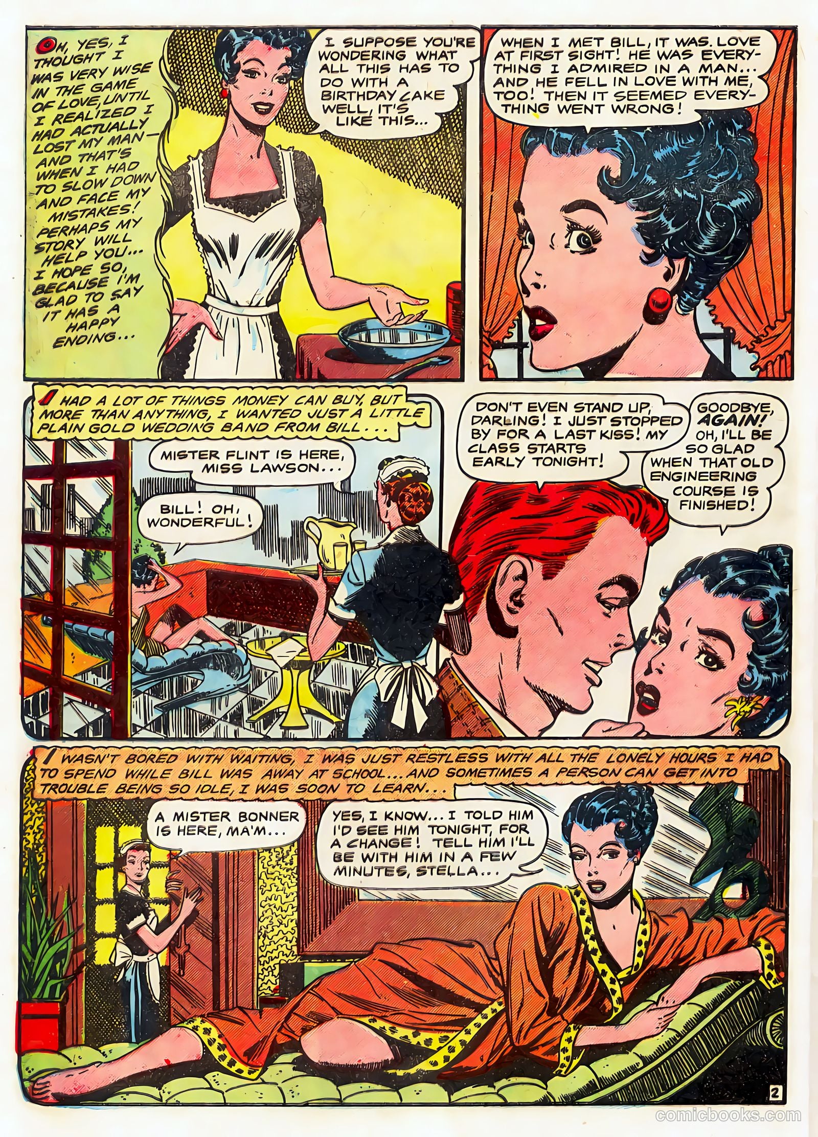 Bride's Secrets #9 (1955) — page 28 of 36