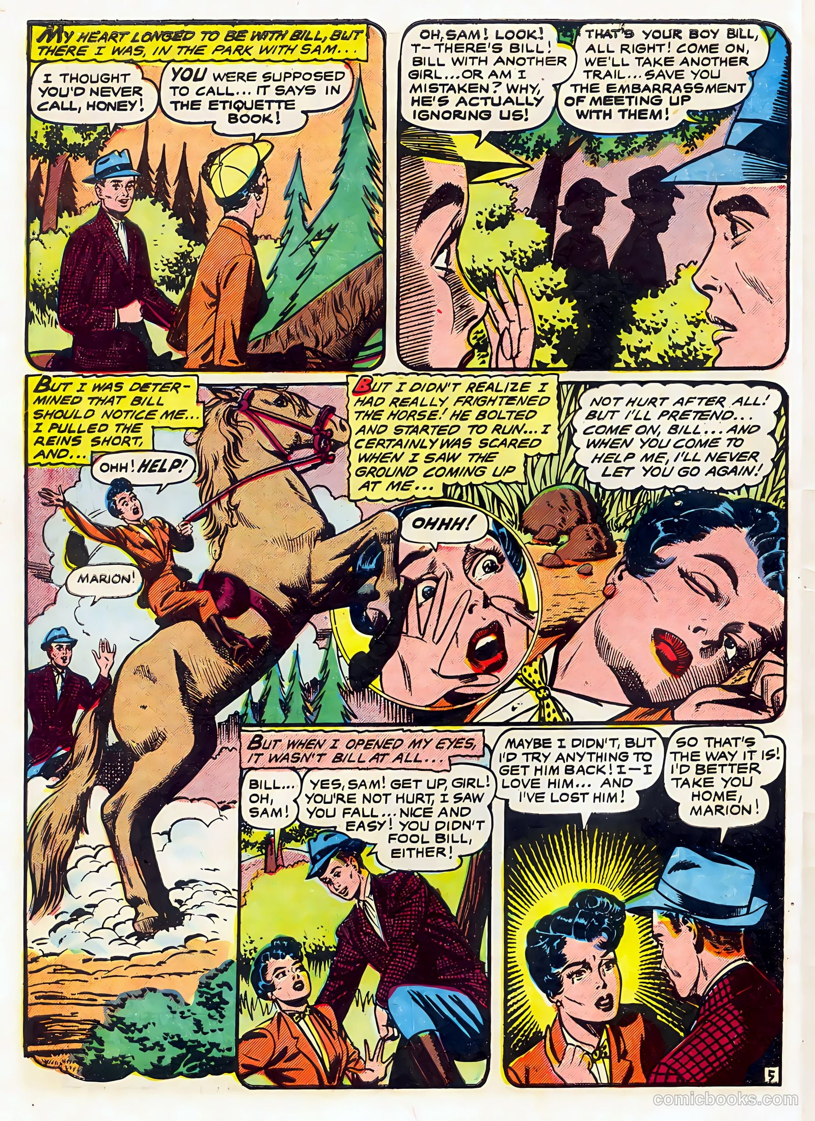 Bride's Secrets #9 (1955) — page 32 of 36