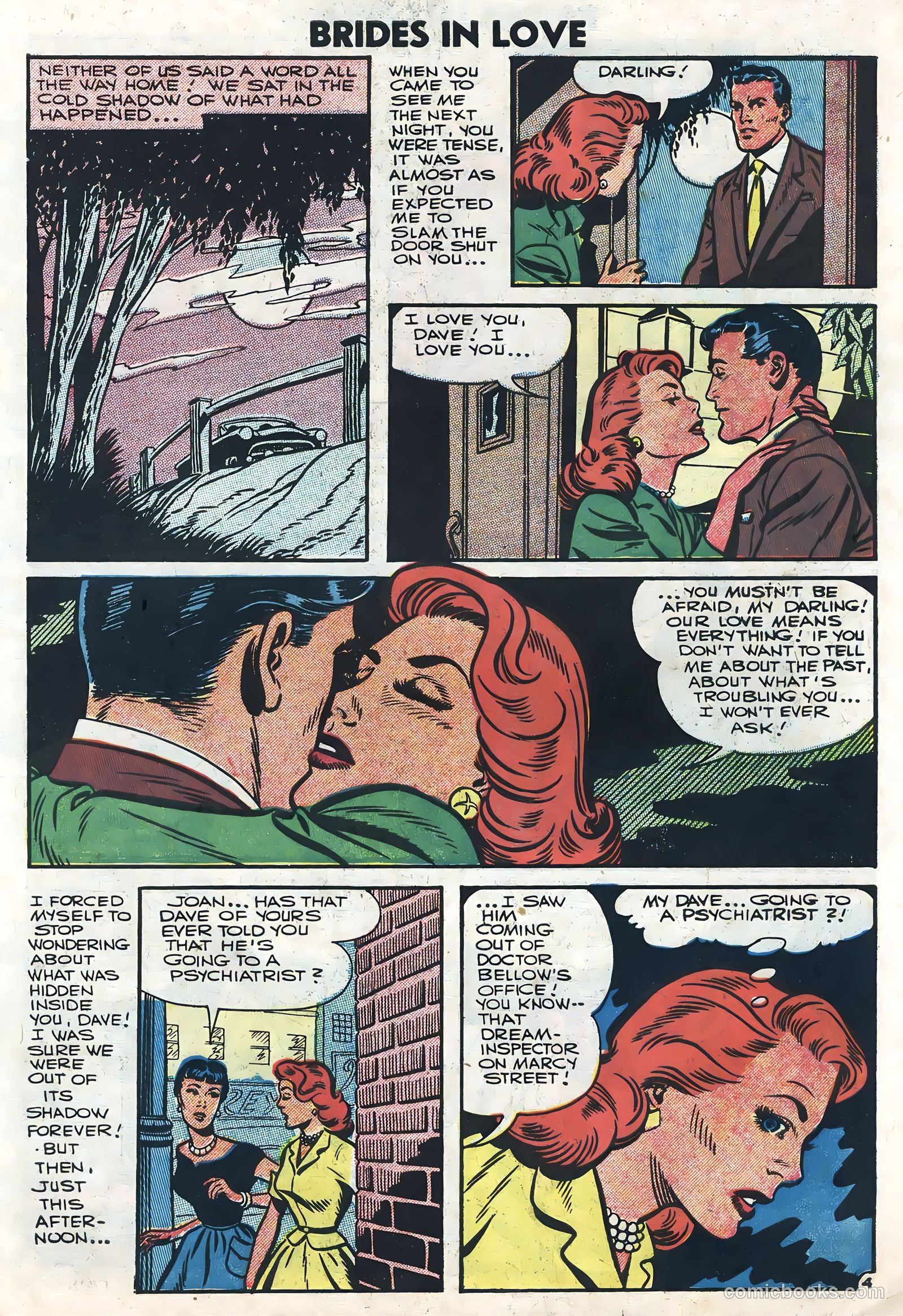 Brides in Love #1 (1956) — page 7 of 36