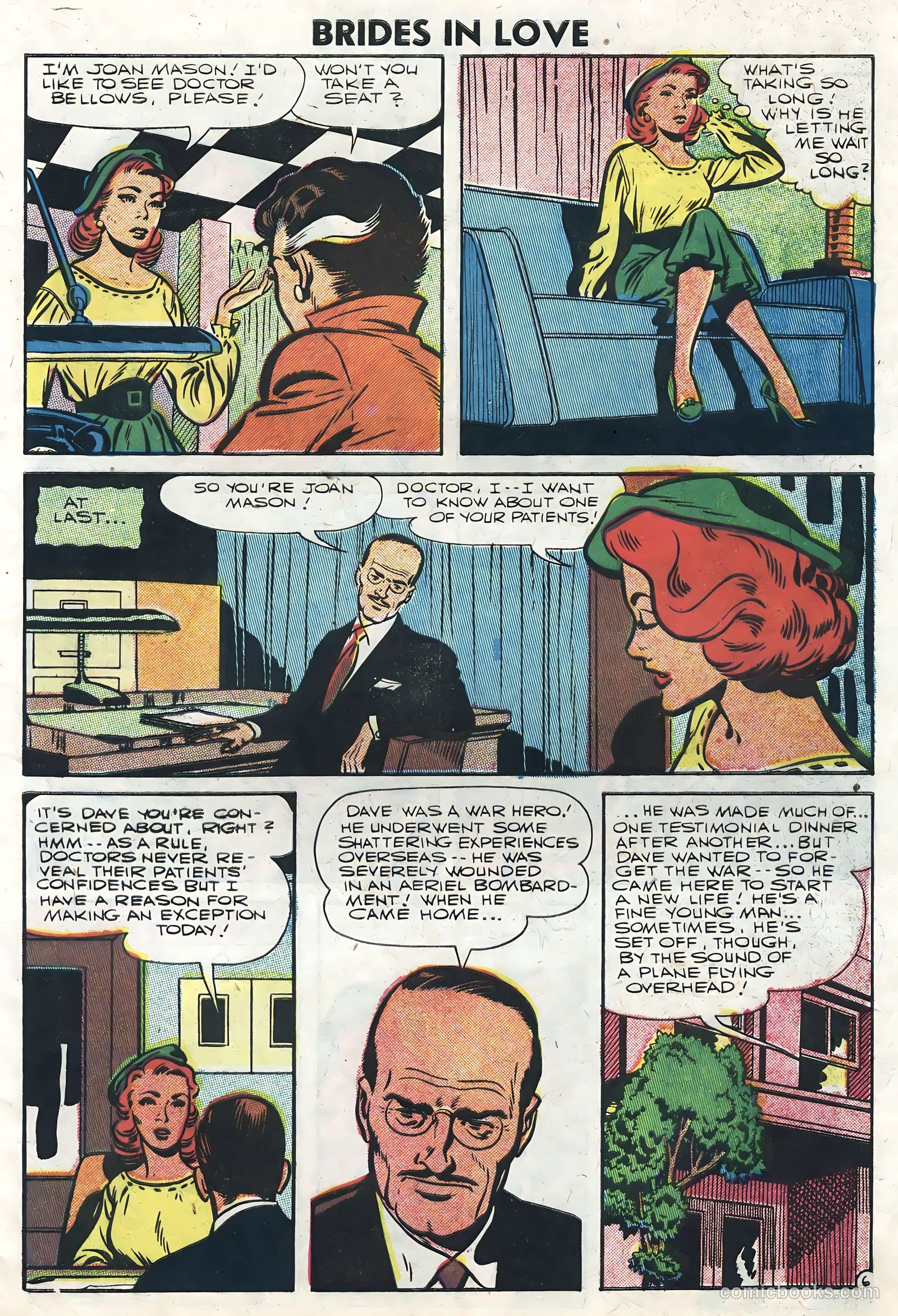 Brides in Love #1 (1956) — page 9 of 36