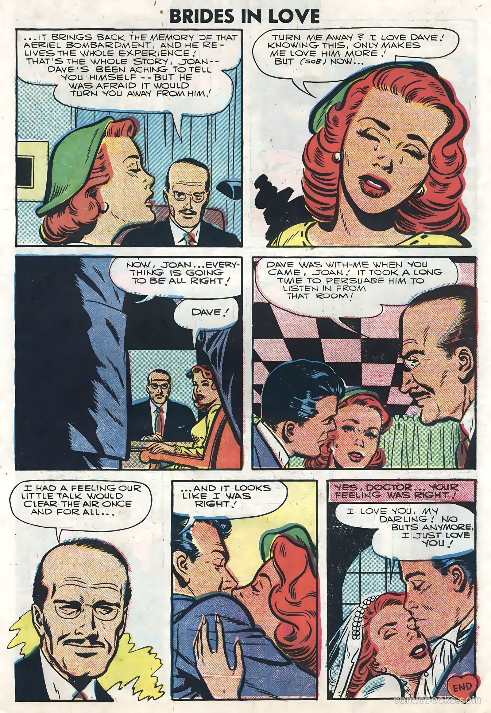 Brides in Love #1 (1956) — page 10 of 36