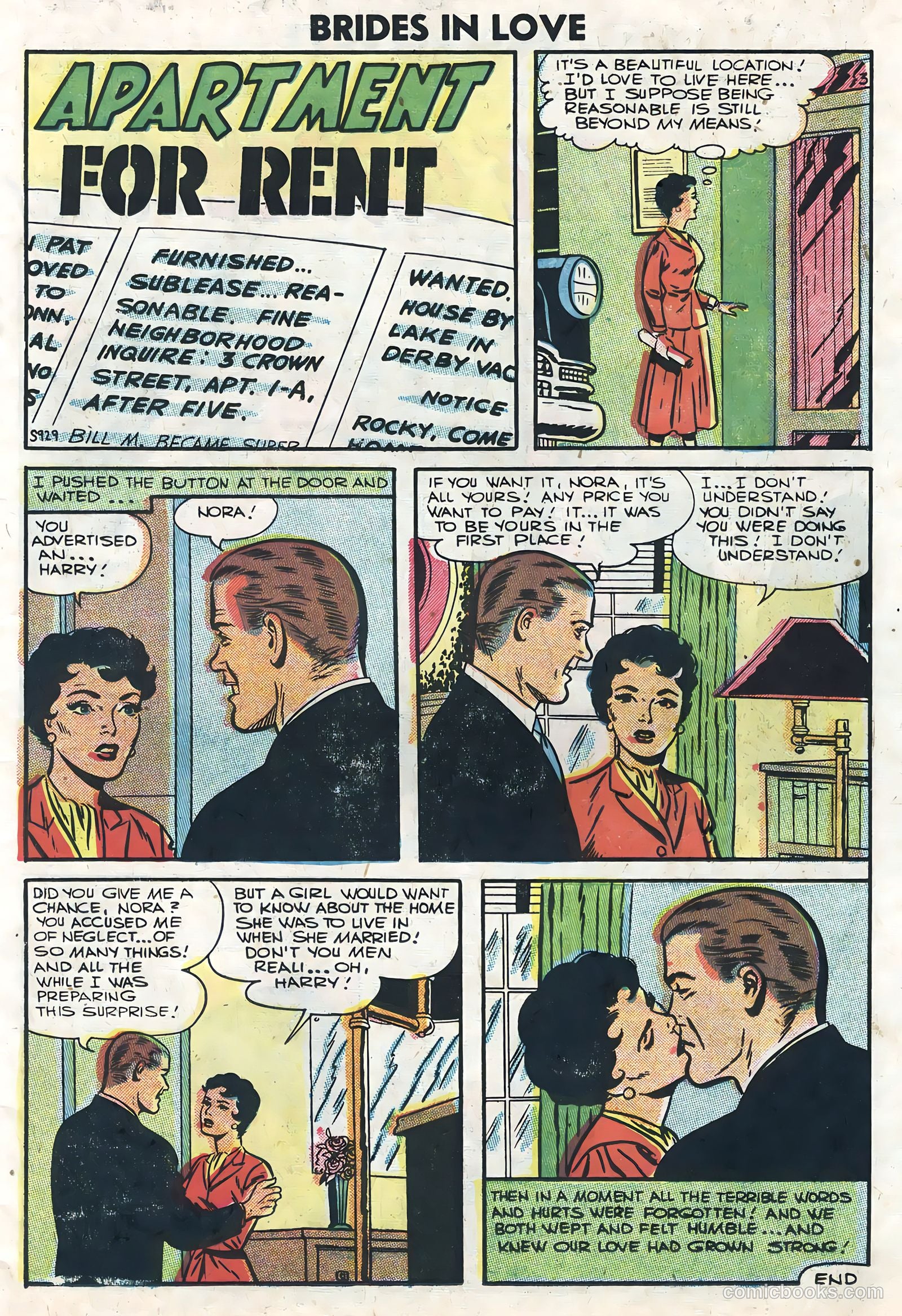 Brides in Love #1 (1956) — page 11 of 36