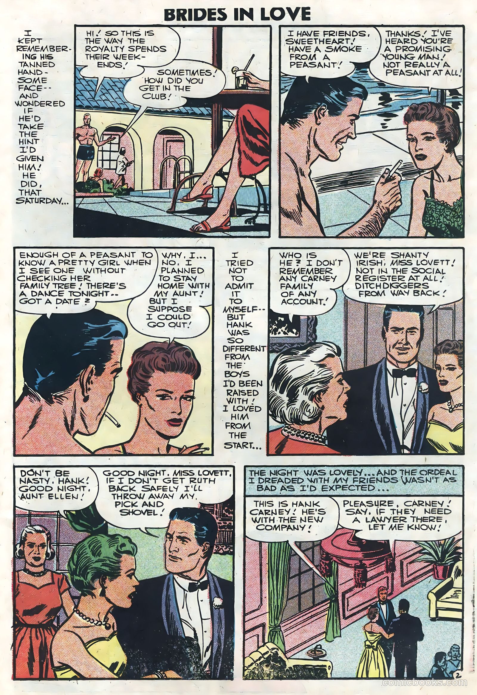 Brides in Love #1 (1956) — page 23 of 36