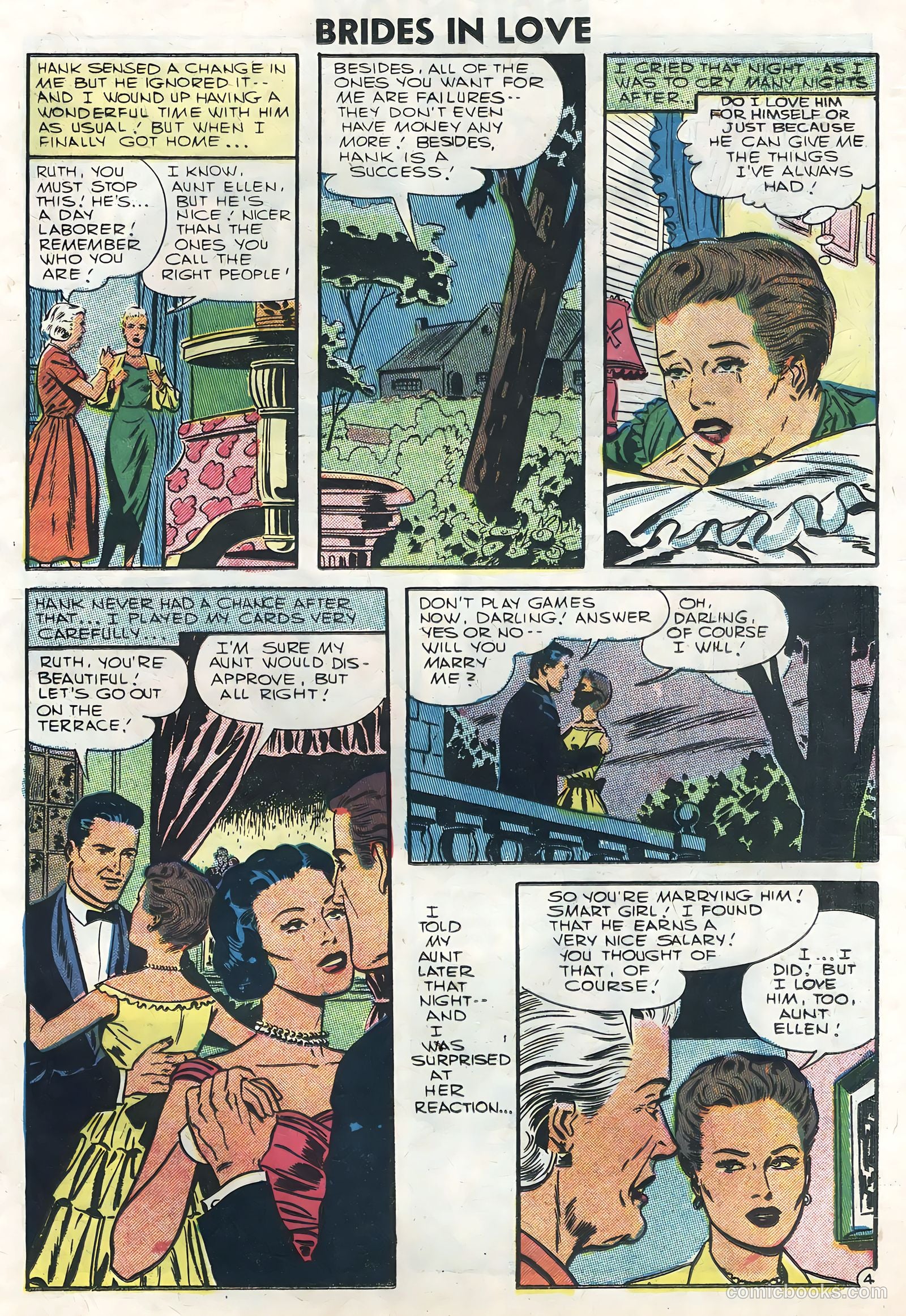 Brides in Love #1 (1956) — page 25 of 36