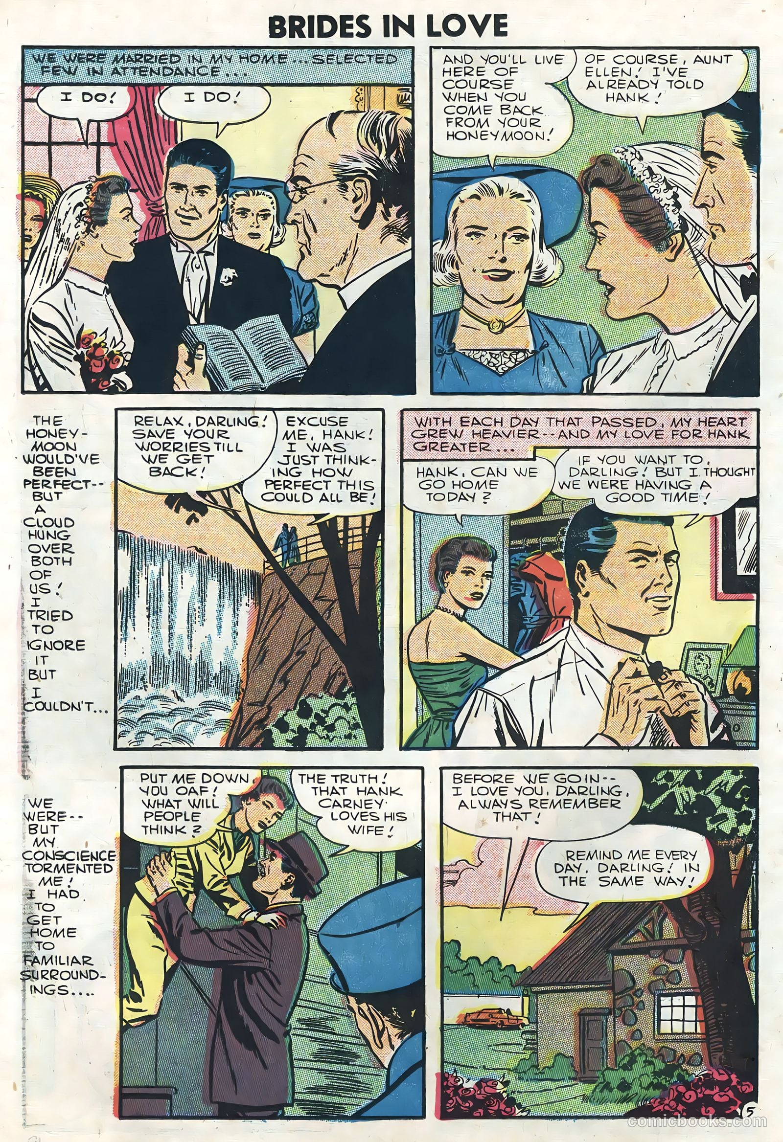 Brides in Love #1 (1956) — page 26 of 36