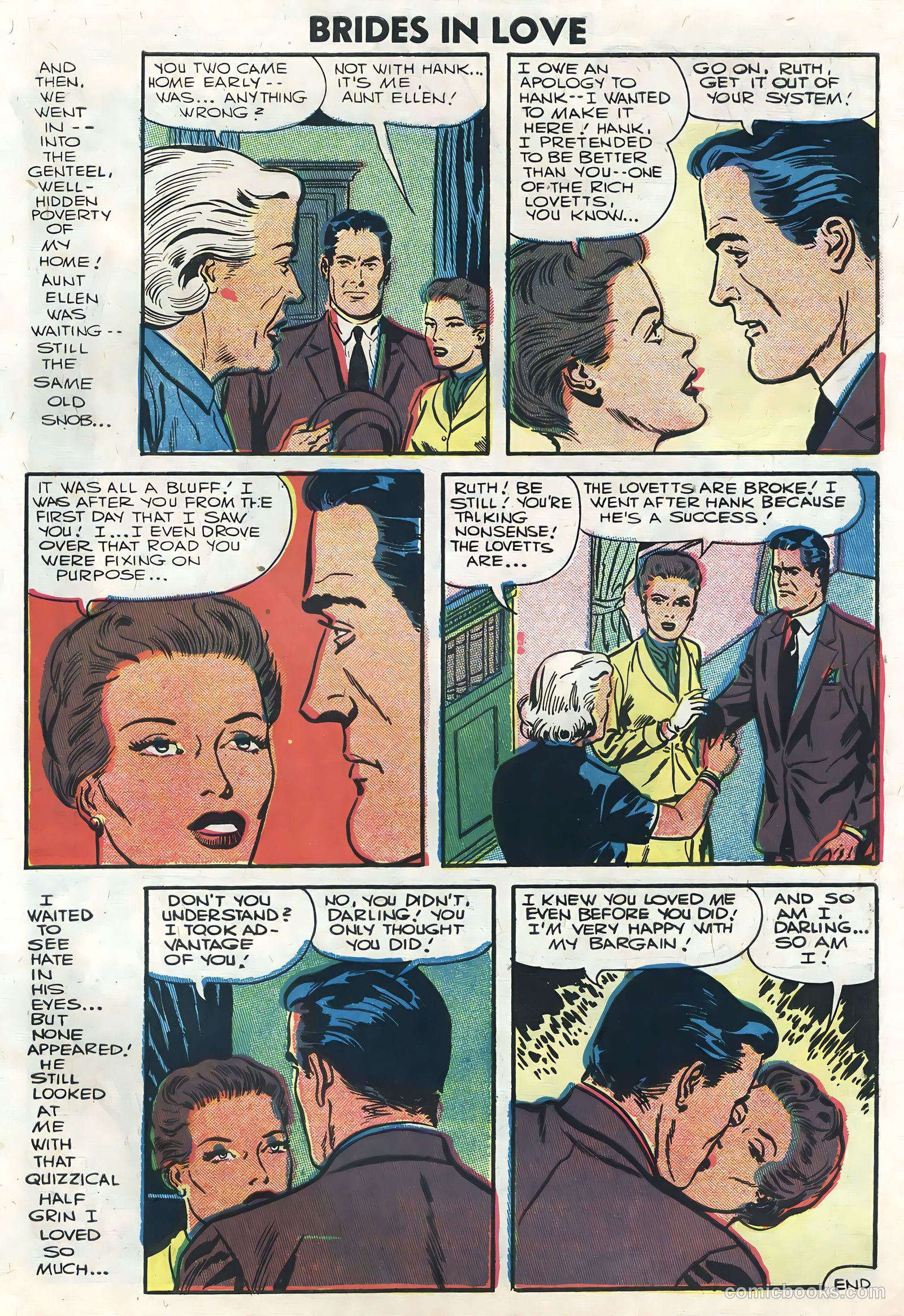 Brides in Love #1 (1956) — page 27 of 36