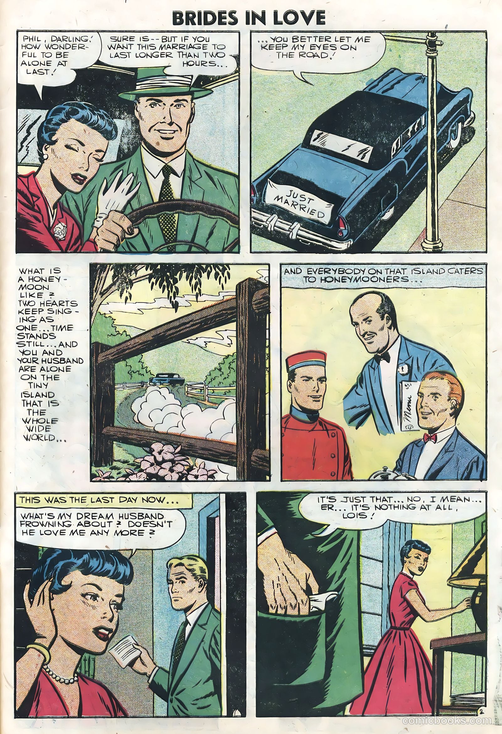 Brides in Love #1 (1956) — page 29 of 36