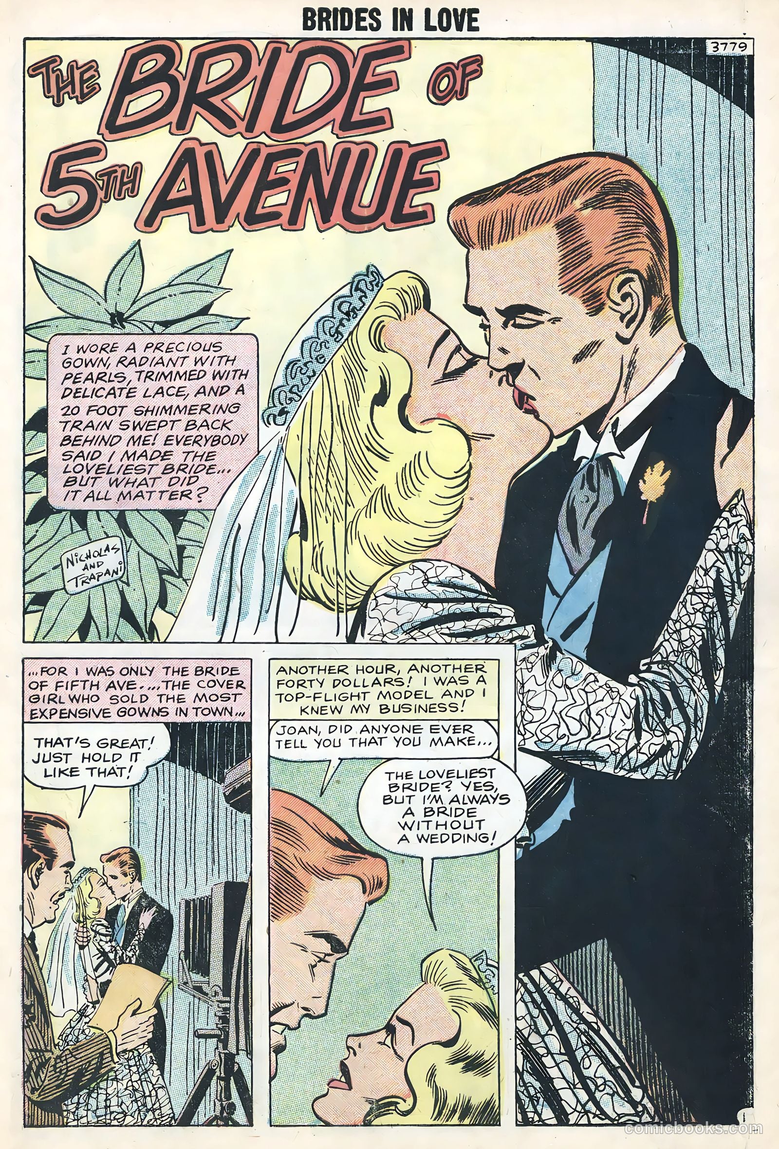 Brides in Love #10 (1958) — page 3 of 36