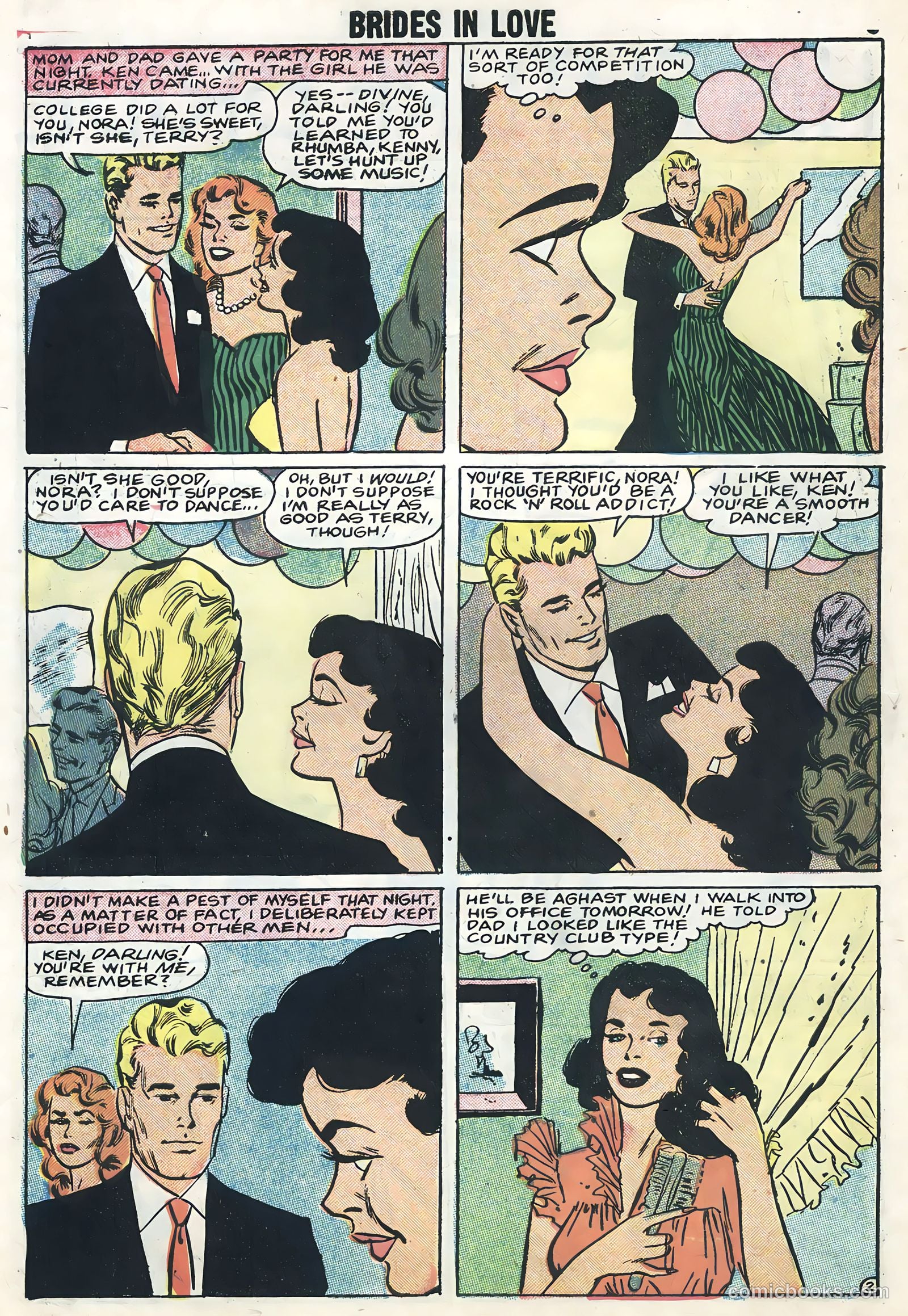 Brides in Love #10 (1958) — page 10 of 36