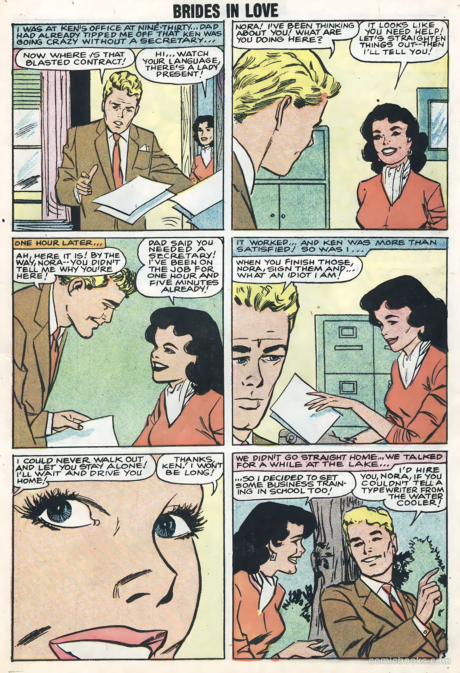 Brides in Love #10 (1958) — page 11 of 36