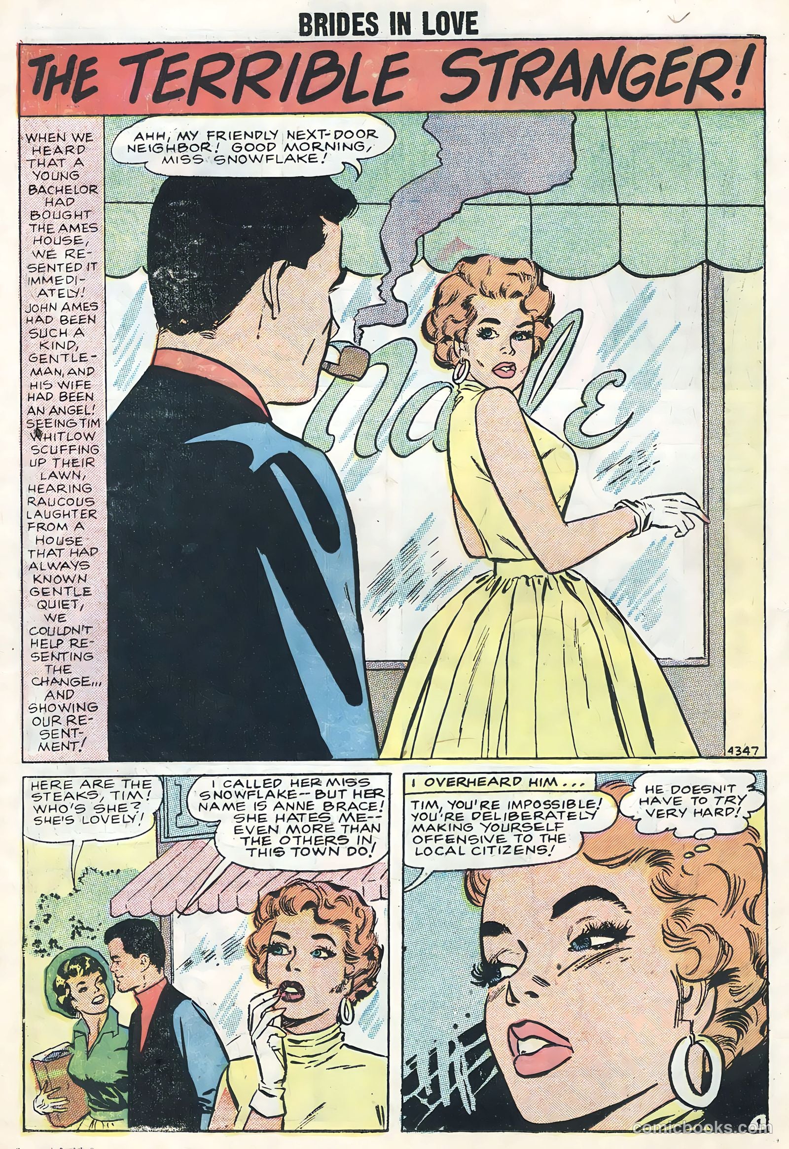 Brides in Love #10 (1958) — page 14 of 36