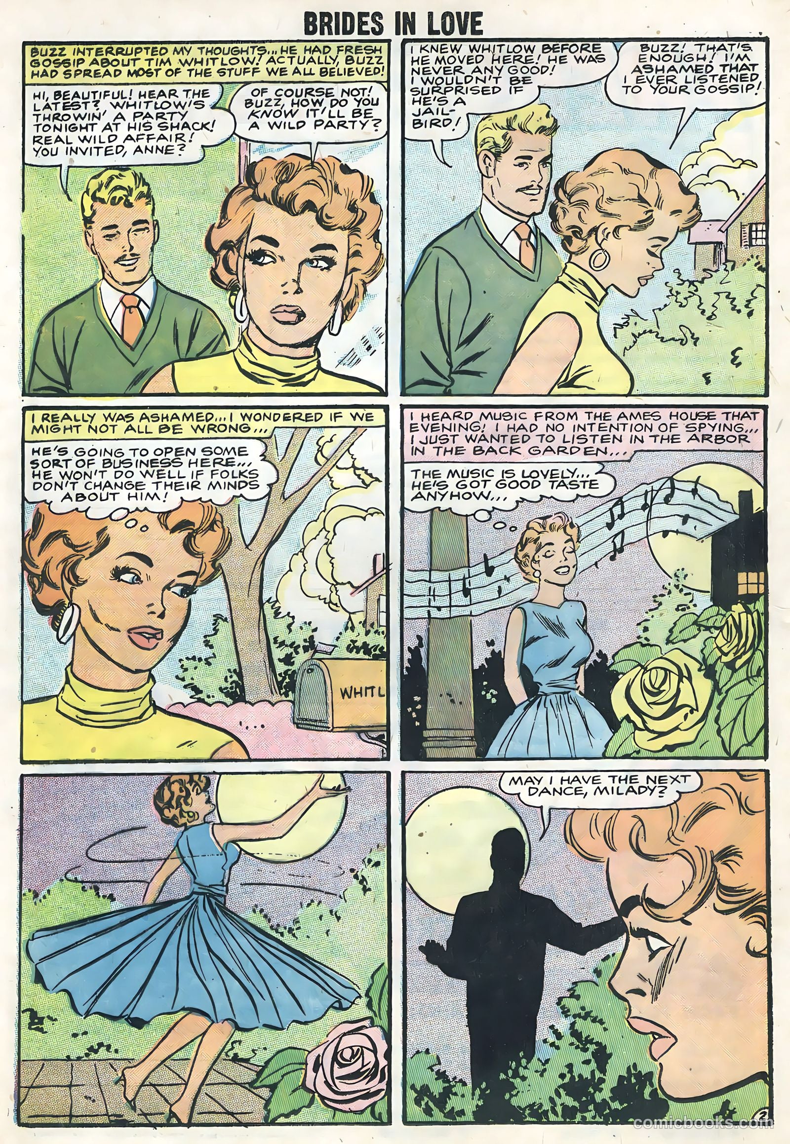 Brides in Love #10 (1958) — page 16 of 36