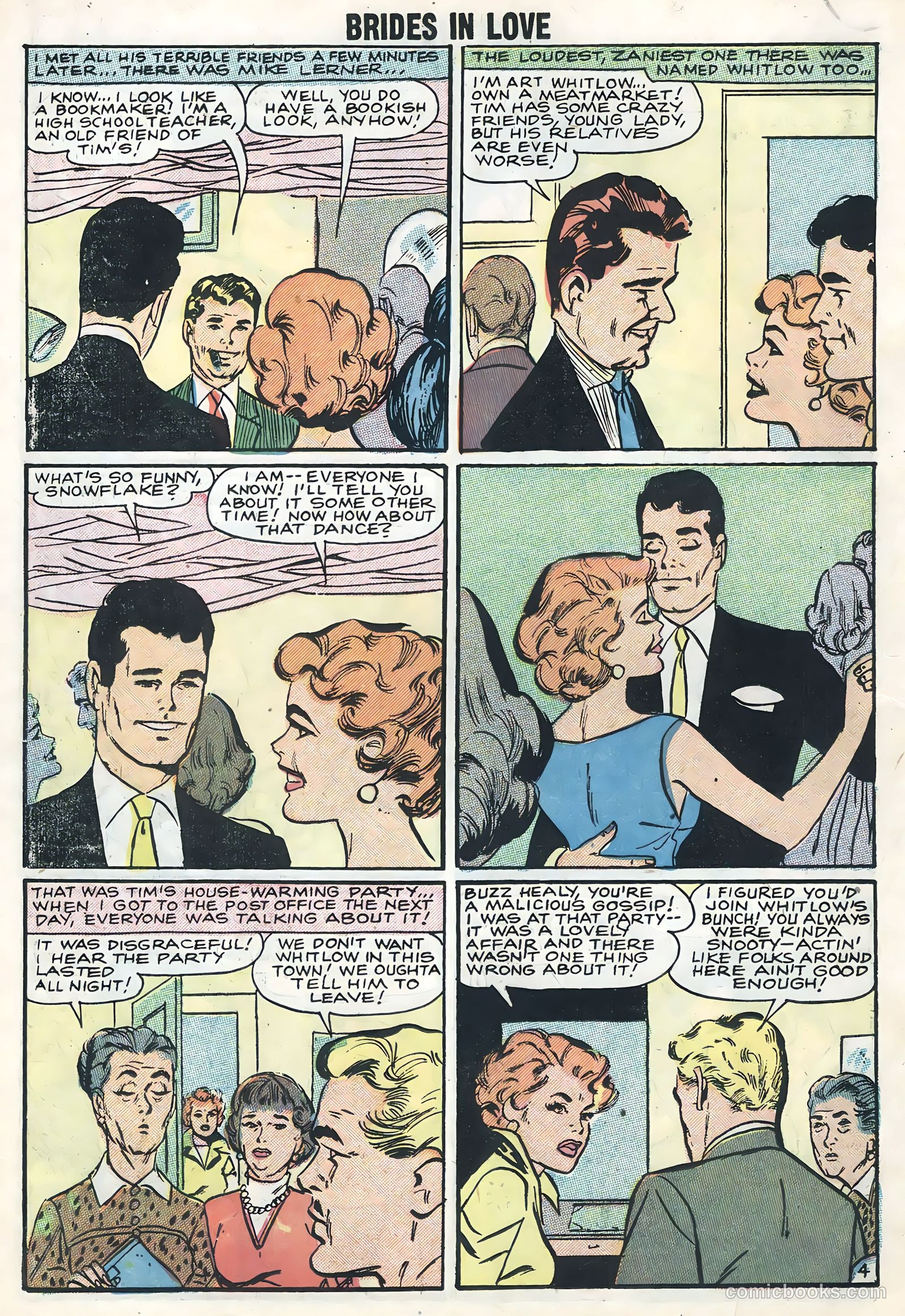 Brides in Love #10 (1958) — page 18 of 36