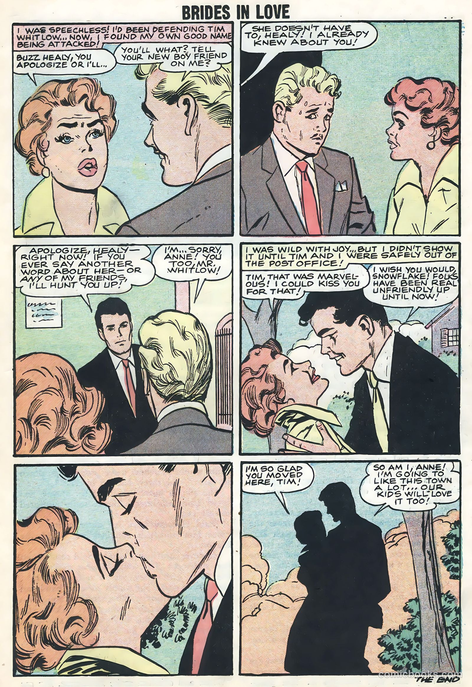 Brides in Love #10 (1958) — page 19 of 36
