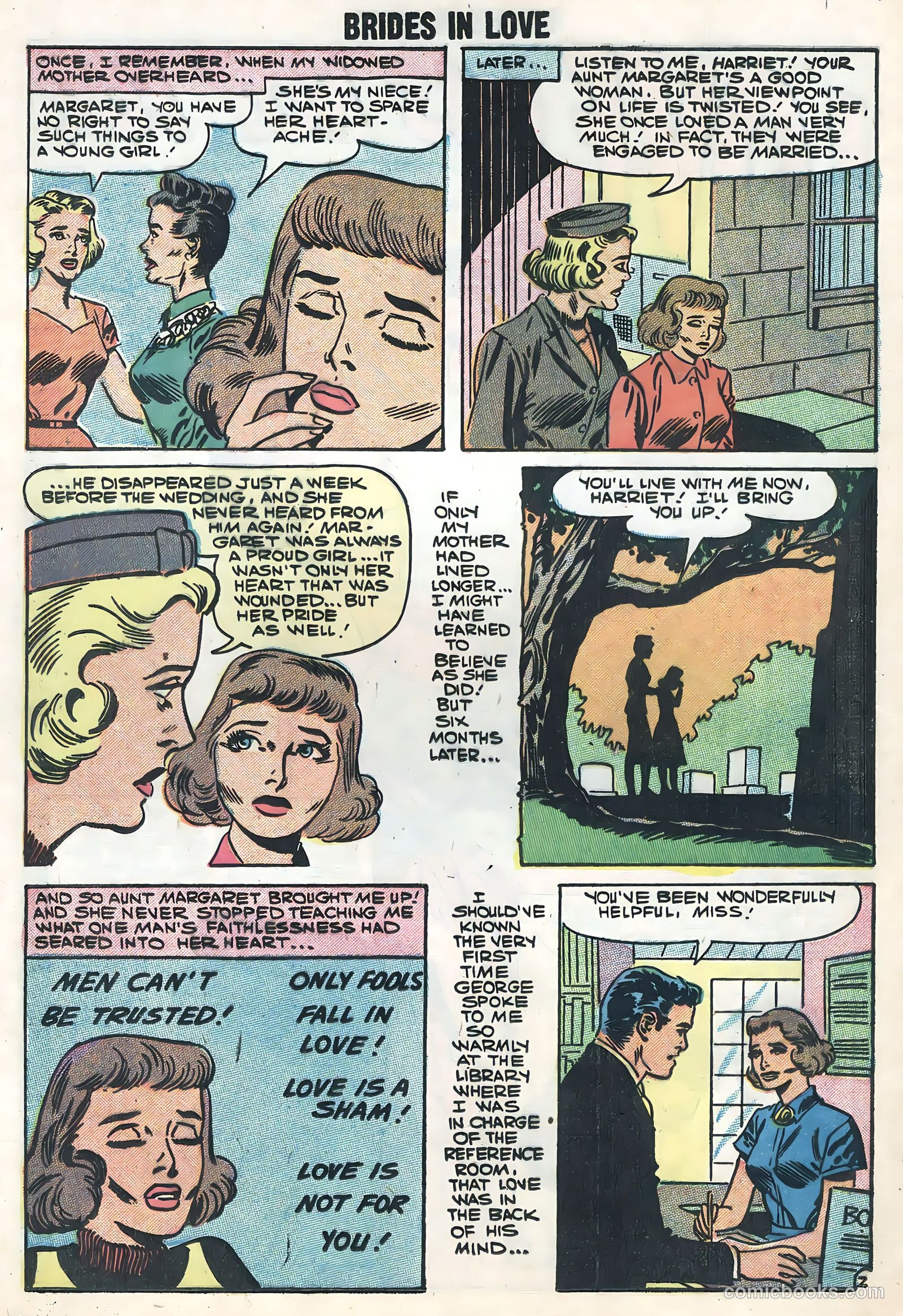 Brides in Love #10 (1958) — page 24 of 36