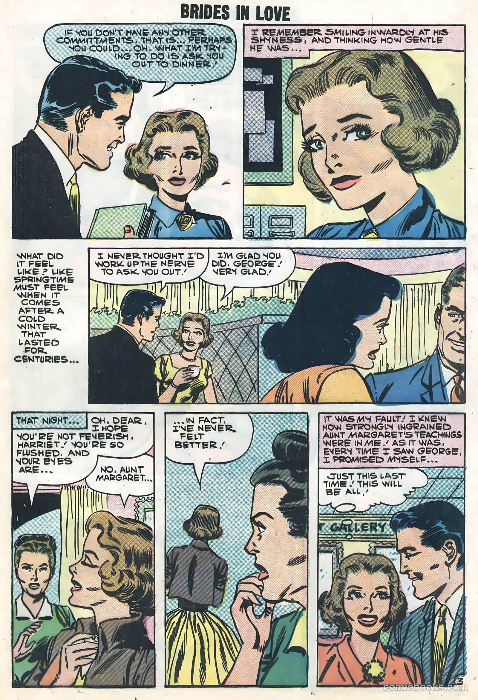 Brides in Love #10 (1958) — page 25 of 36