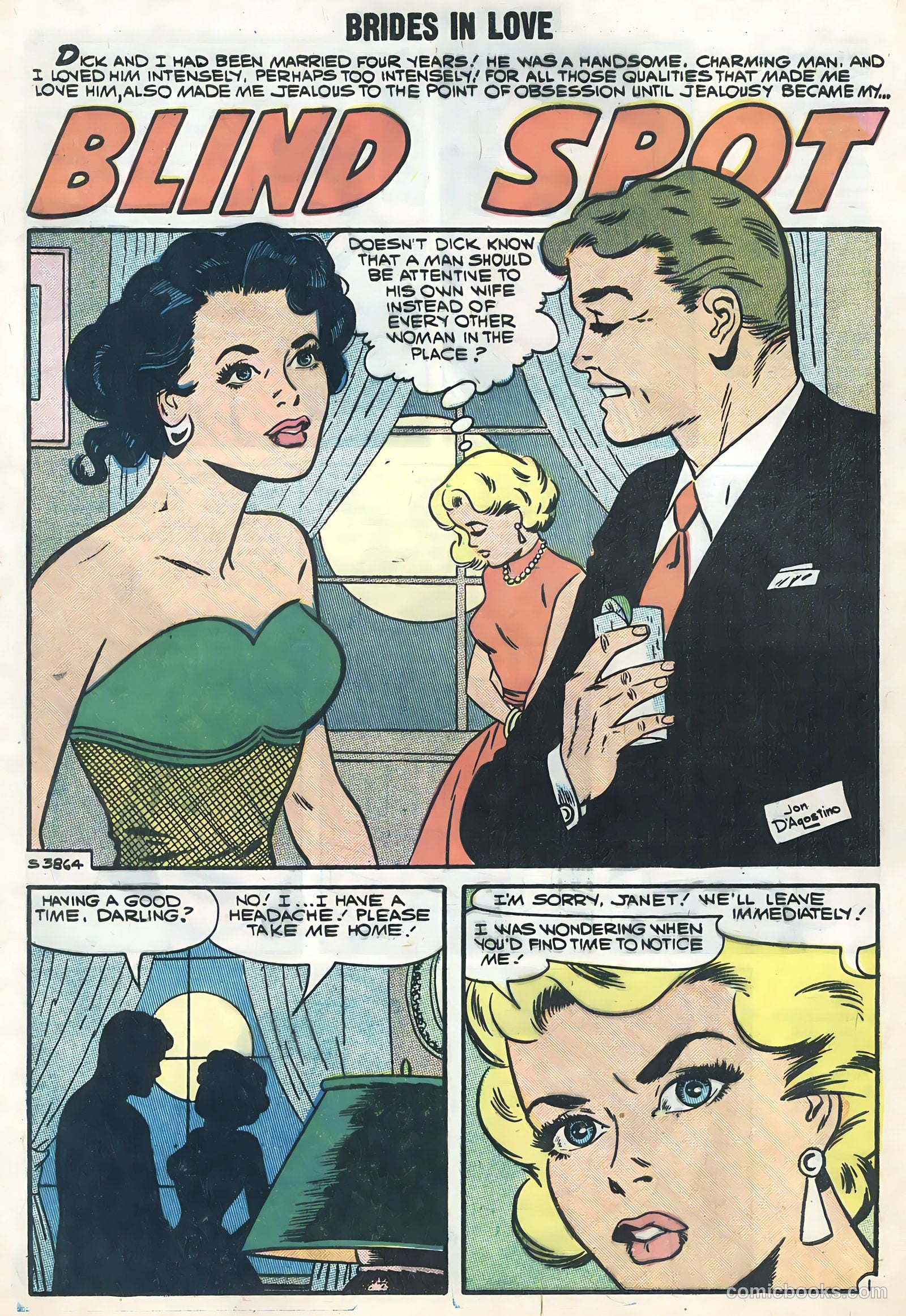 Brides in Love #10 (1958) — page 28 of 36