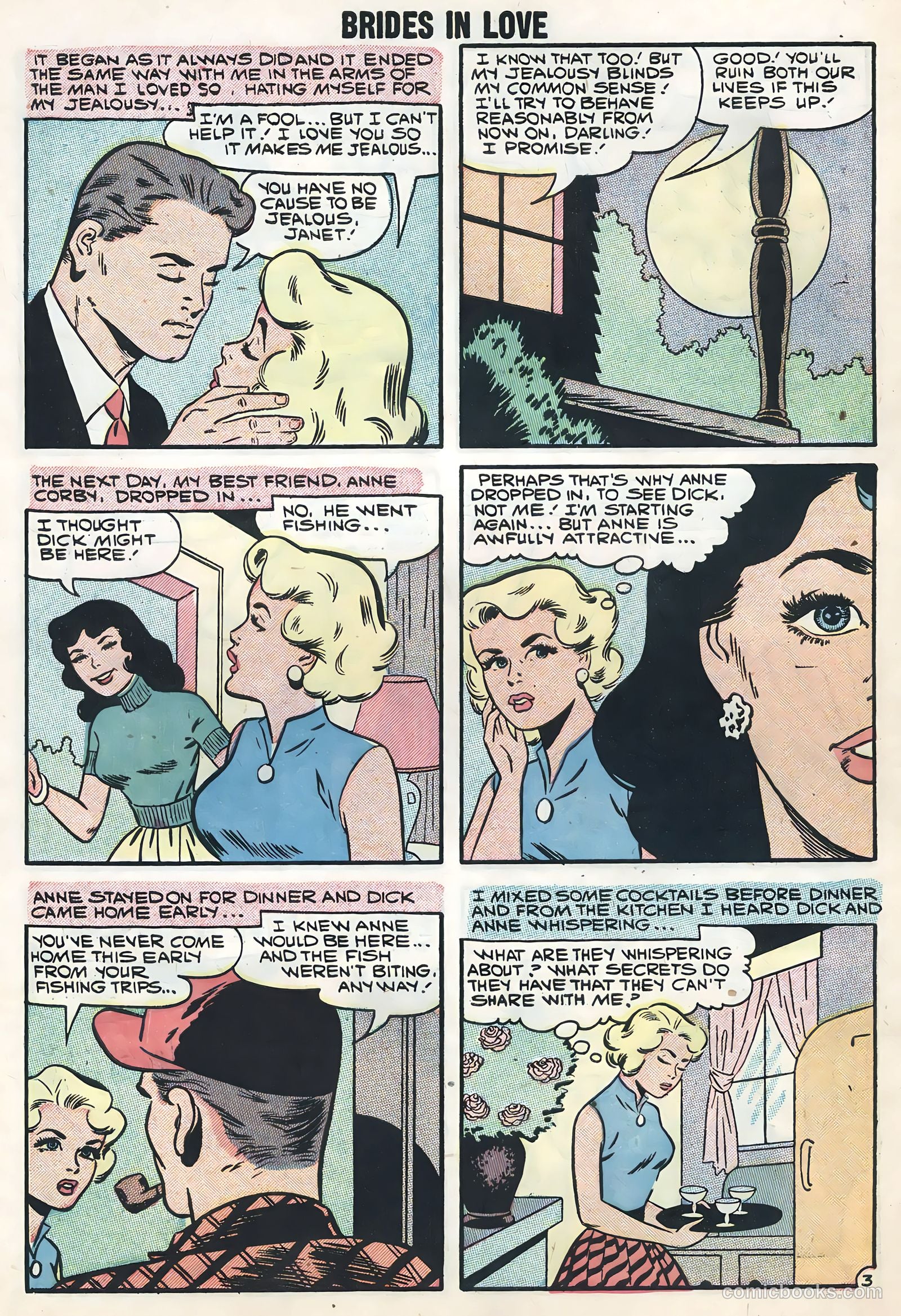 Brides in Love #10 (1958) — page 30 of 36