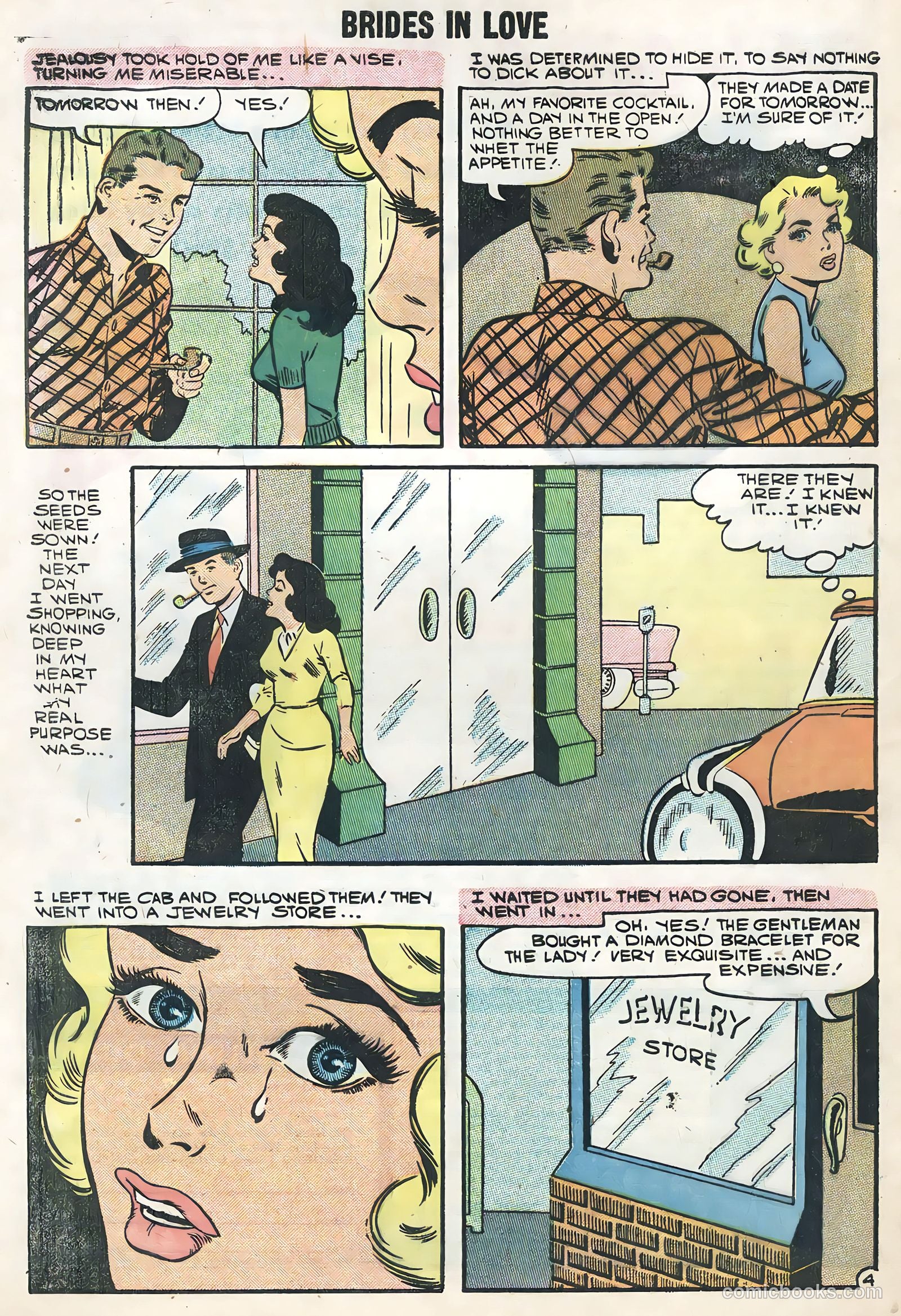 Brides in Love #10 (1958) — page 32 of 36