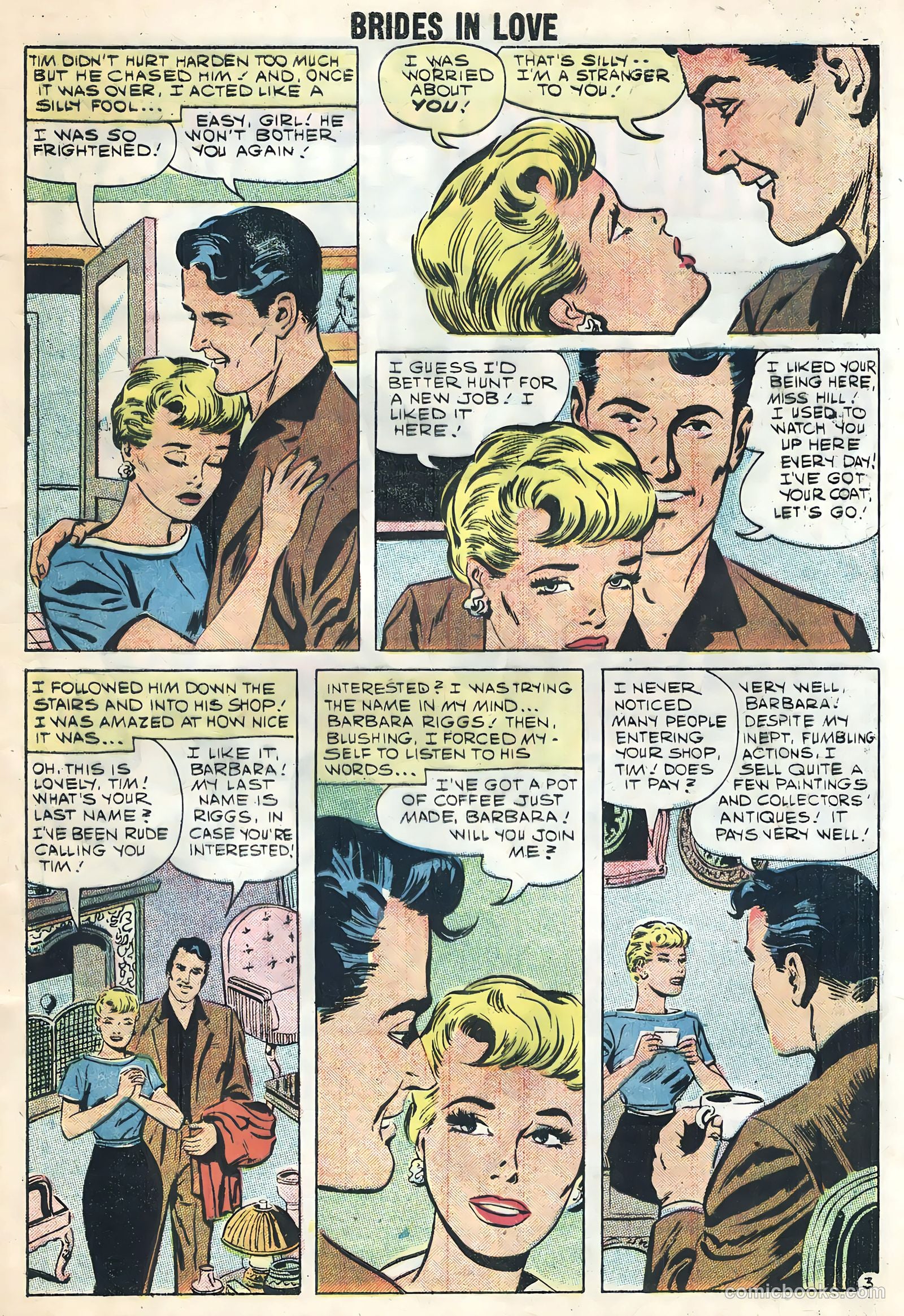 Brides in Love #11 (1959) — page 5 of 36
