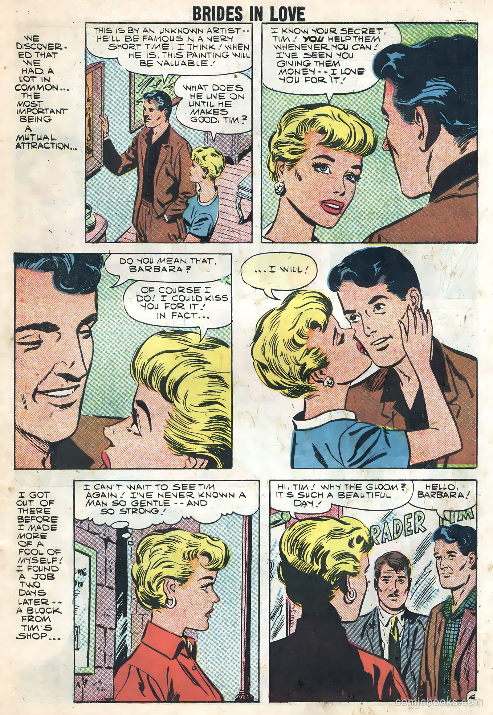 Brides in Love #11 (1959) — page 7 of 36
