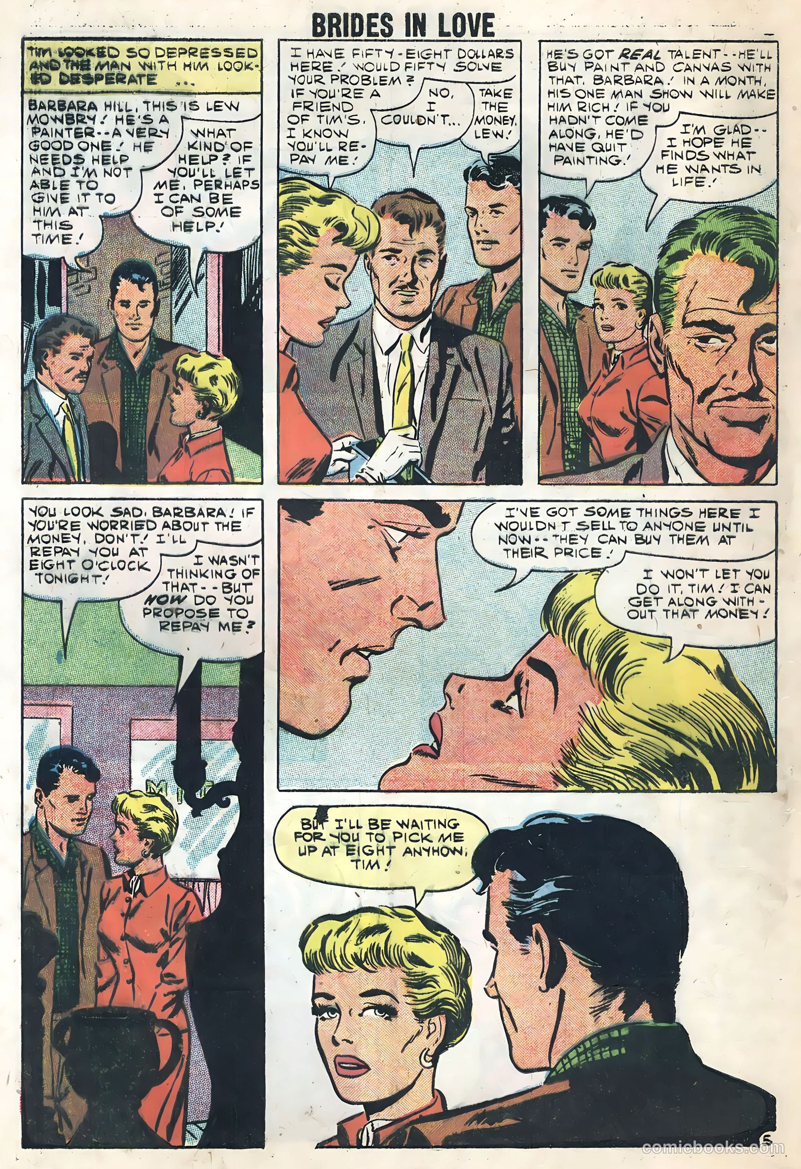 Brides in Love #11 (1959) — page 8 of 36