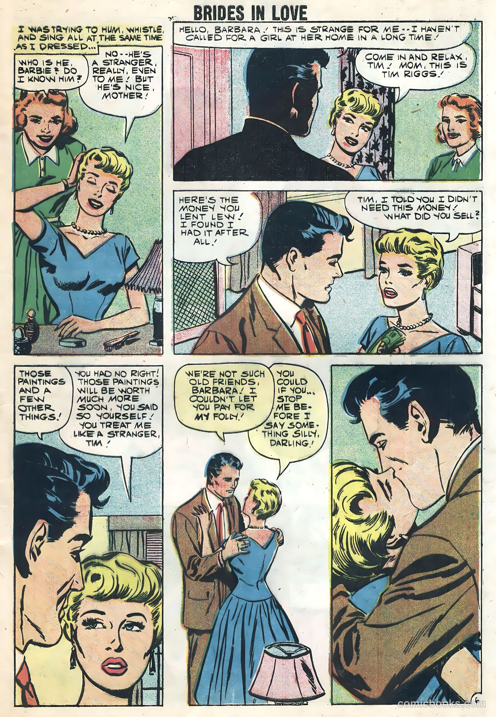Brides in Love #11 (1959) — page 9 of 36