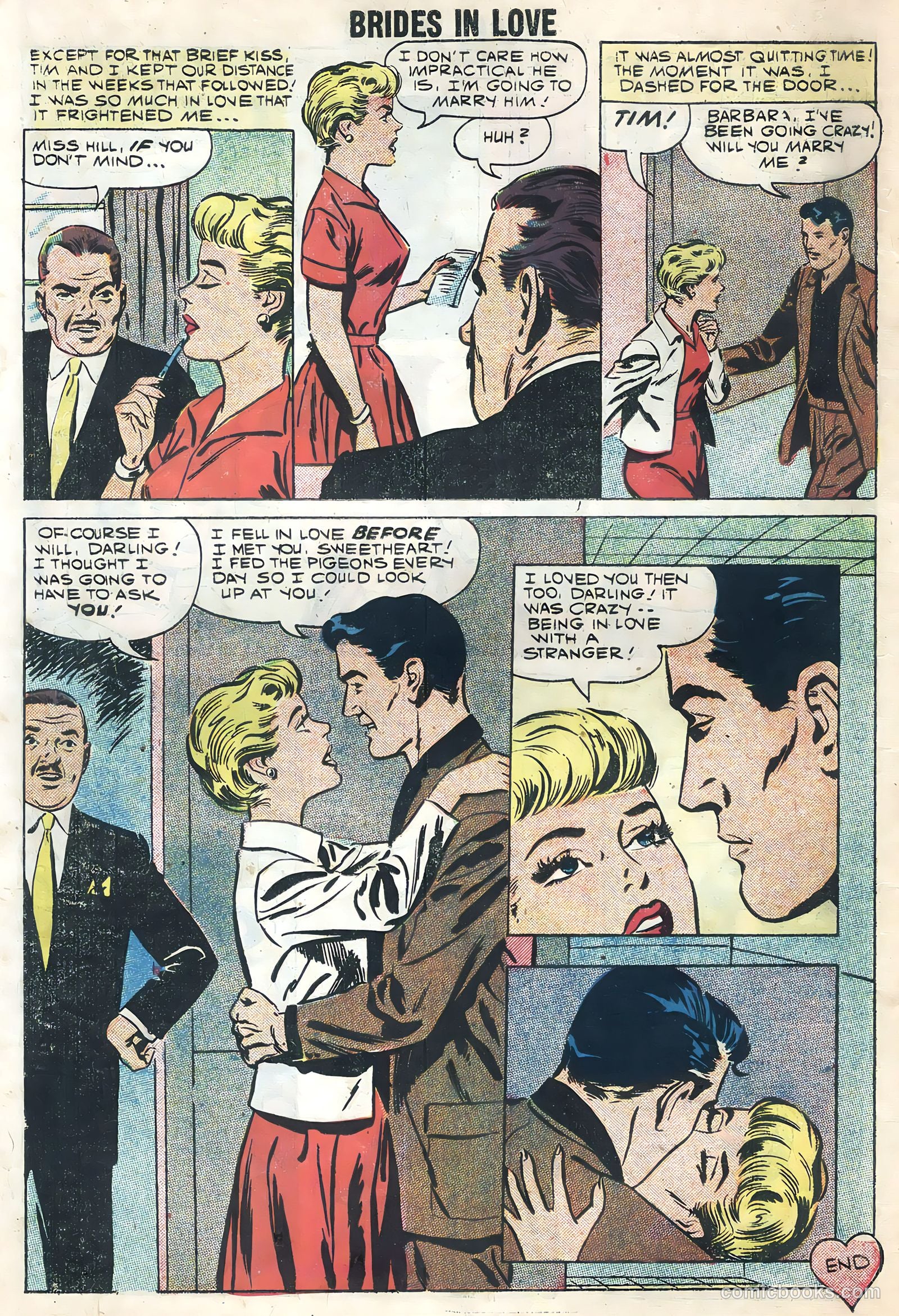 Brides in Love #11 (1959) — page 10 of 36