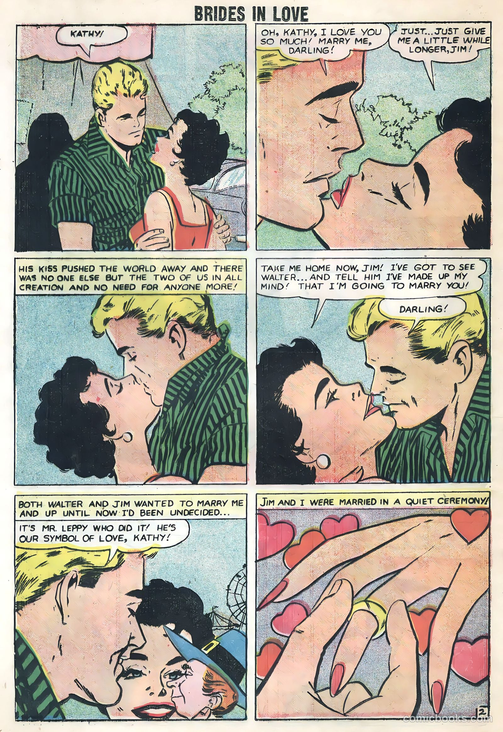 Brides in Love #11 (1959) — page 12 of 36