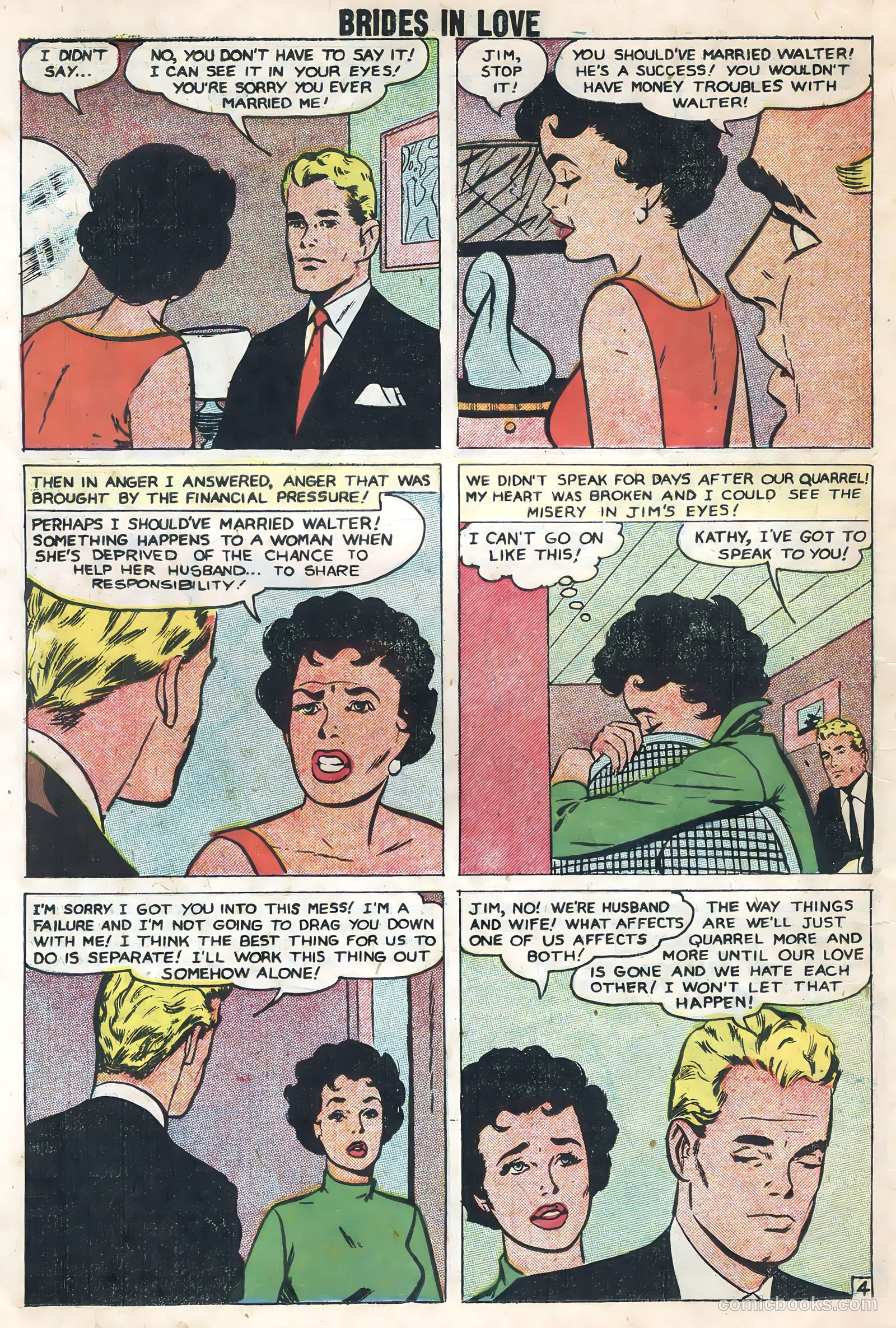 Brides in Love #11 (1959) — page 14 of 36